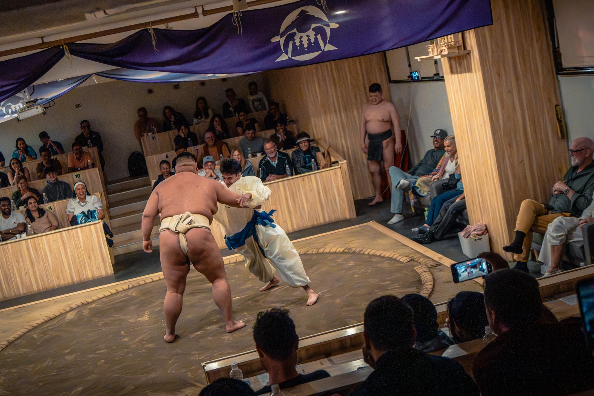 Shinjuku Sumo Demonstration & Interactive Wrestler Experience