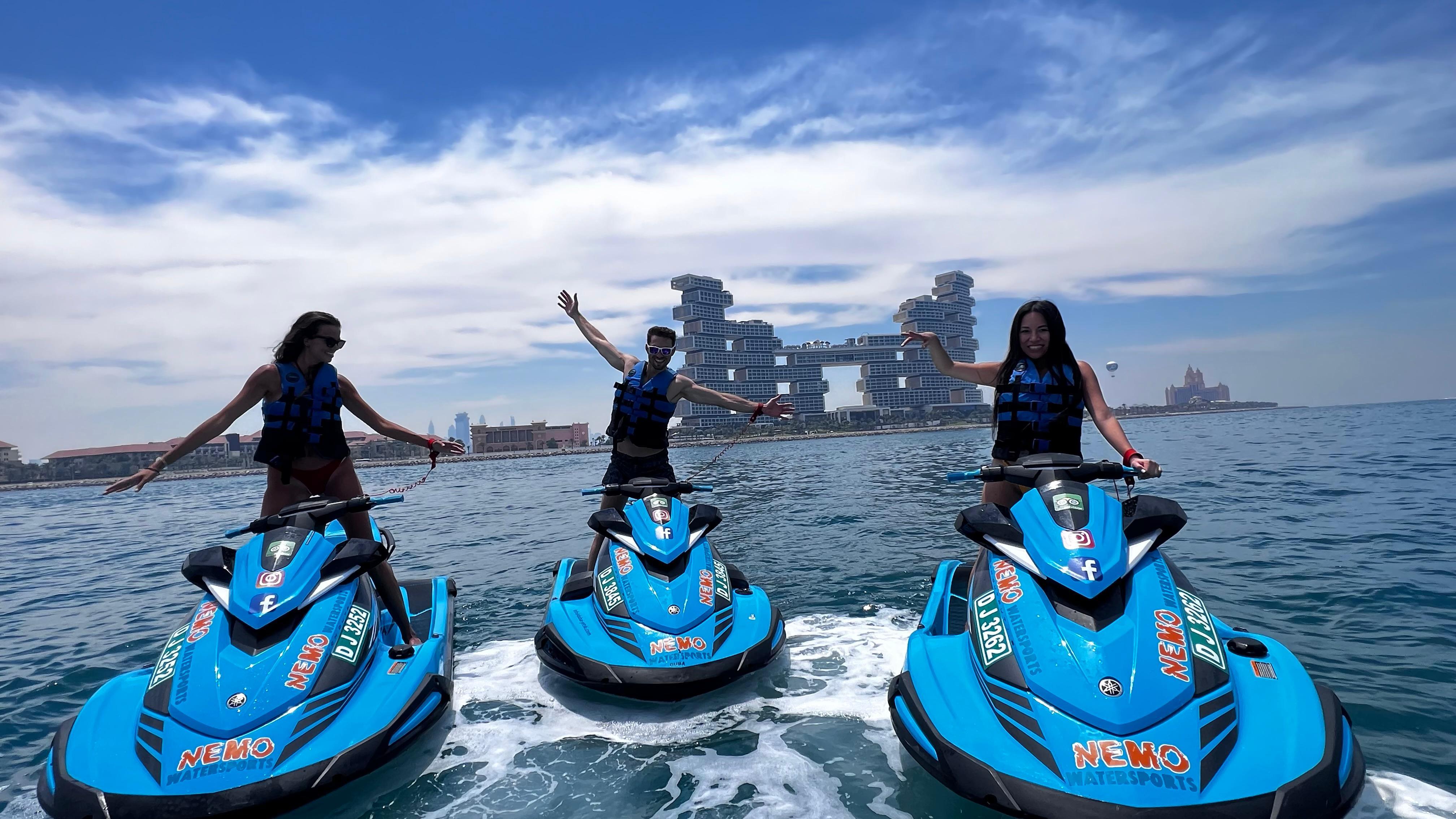 Dubai Jet Ski Adventure: Burj Al Arab & Jumeirah Beach