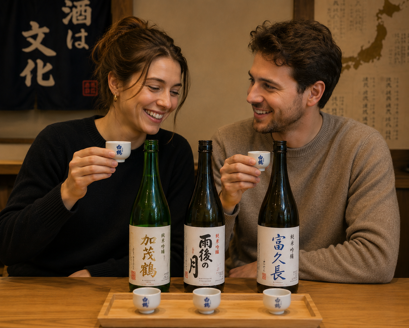 Hiroshima Sake Etiquette & Tasting Experience