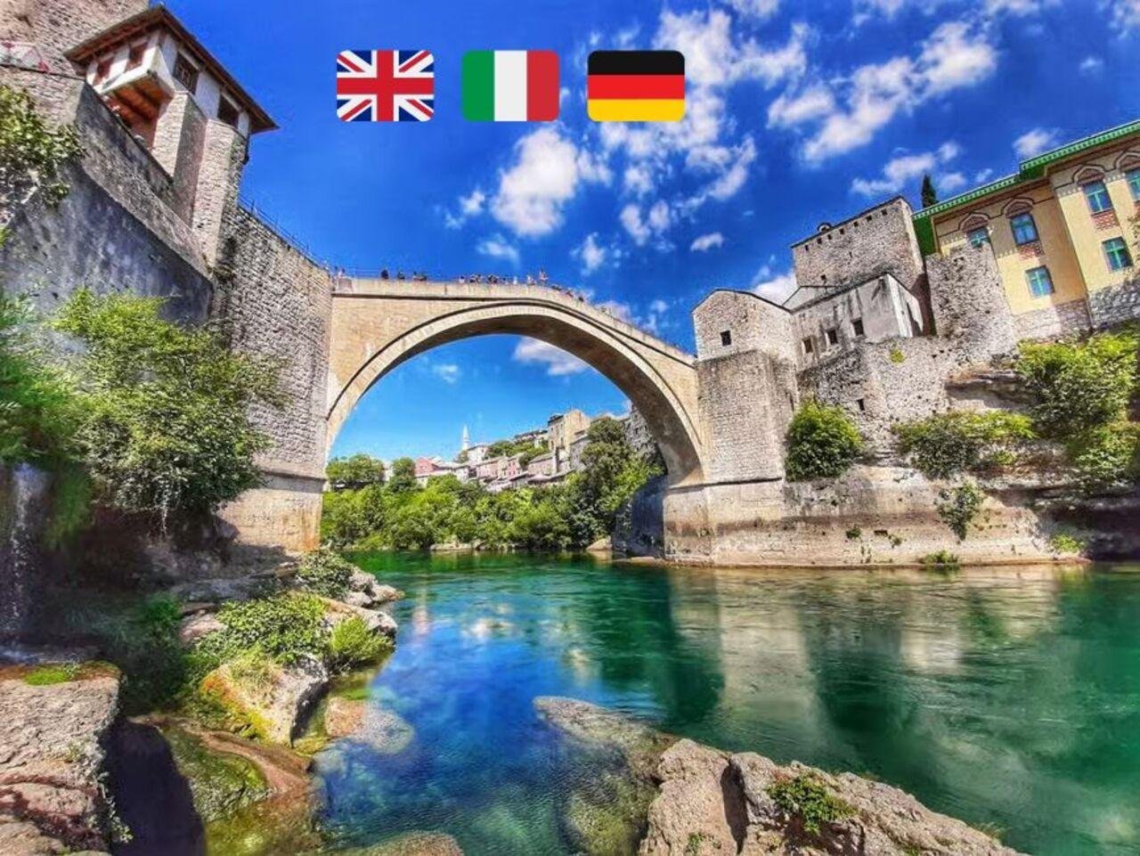 Herzegovina Discovery: Mostar, Kravice Waterfalls & Historic Towns