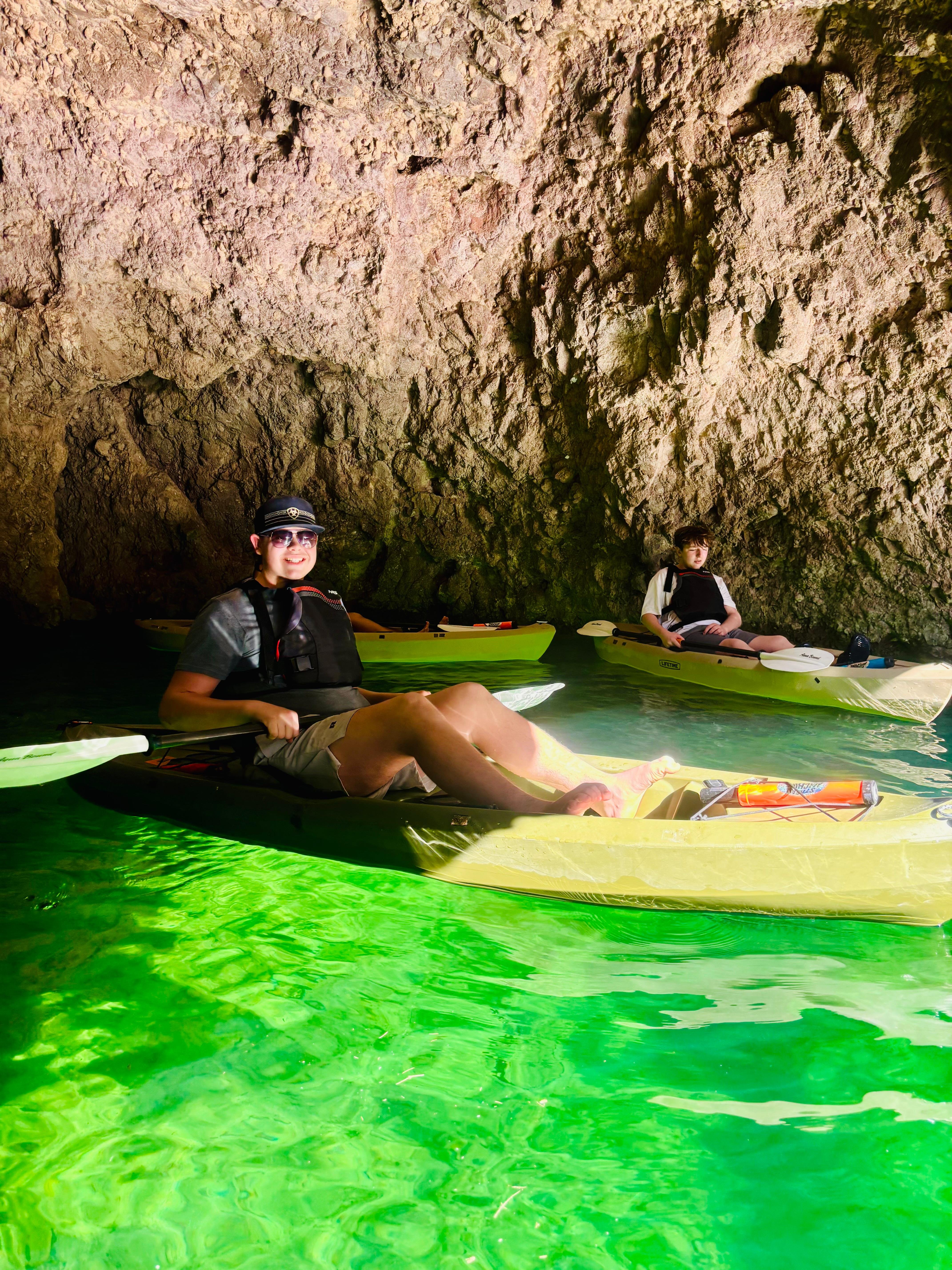Emerald Cave Kayak Expedition: 3-Cave Deep Dive
