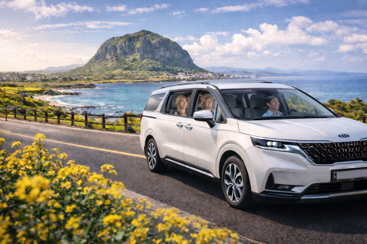 Jeju Island Private Car Charter with Driver-Guide