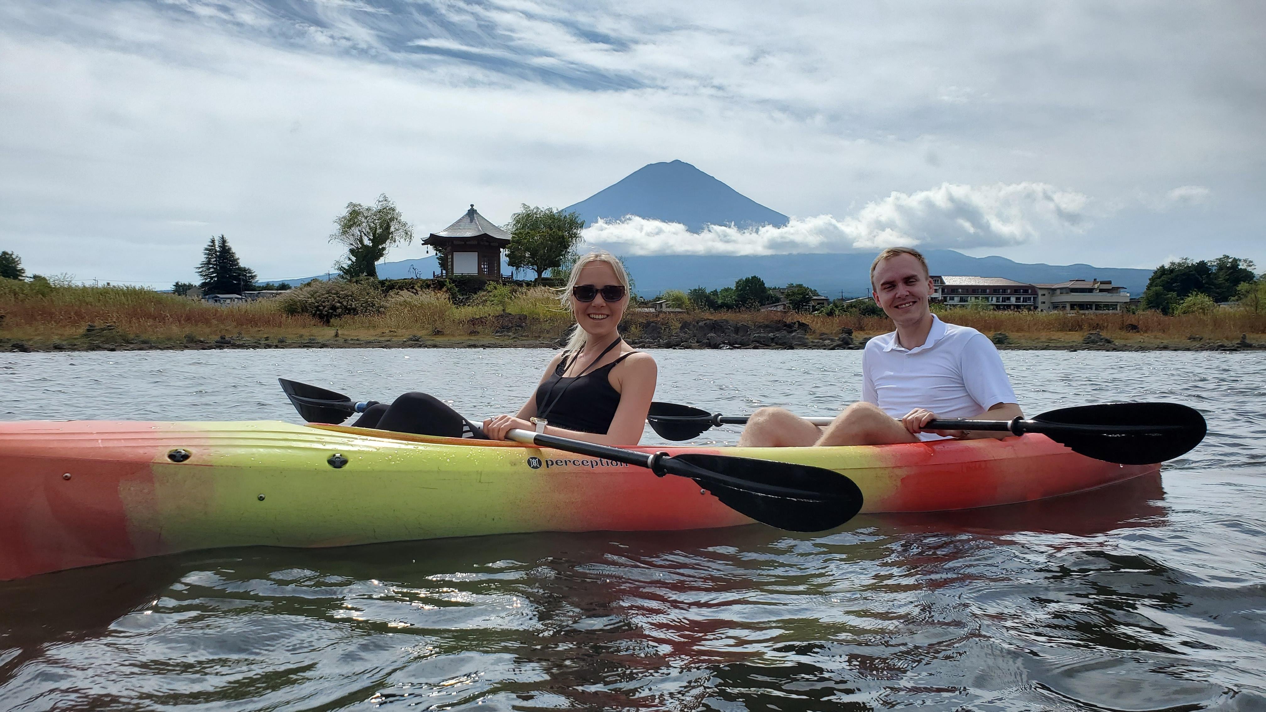 Early Morning Kayaking & Coffee on Lake Kawaguchiko