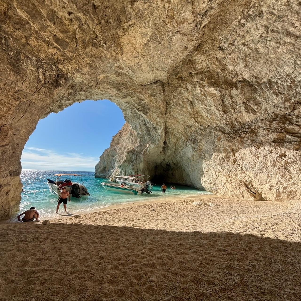 Private South Zakynthos Boat Adventure