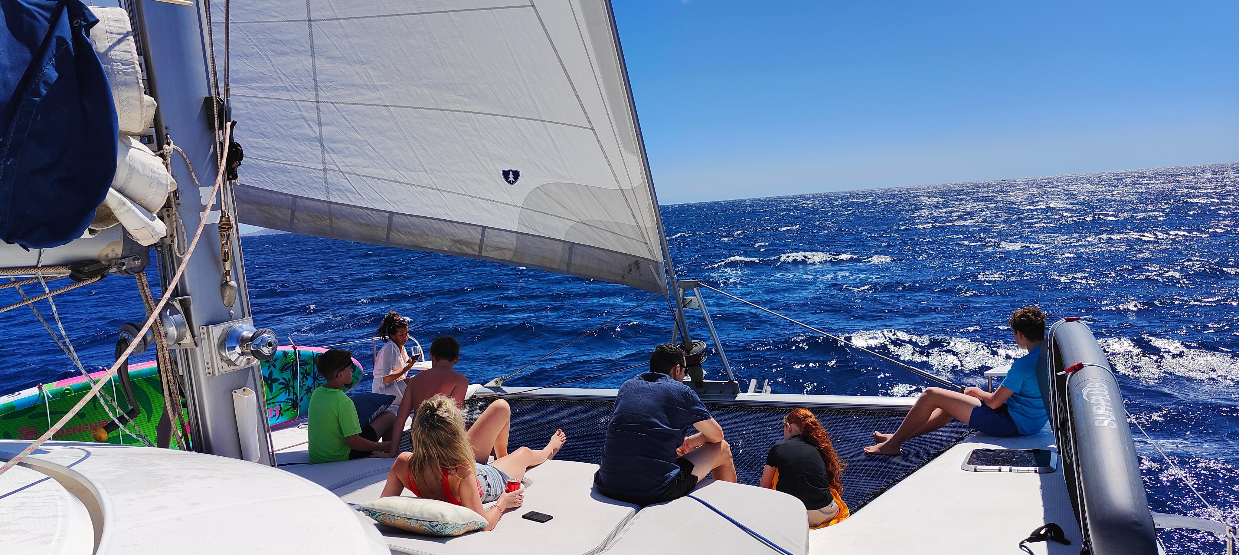 Private Catamaran Charter with Lunch & Drinks