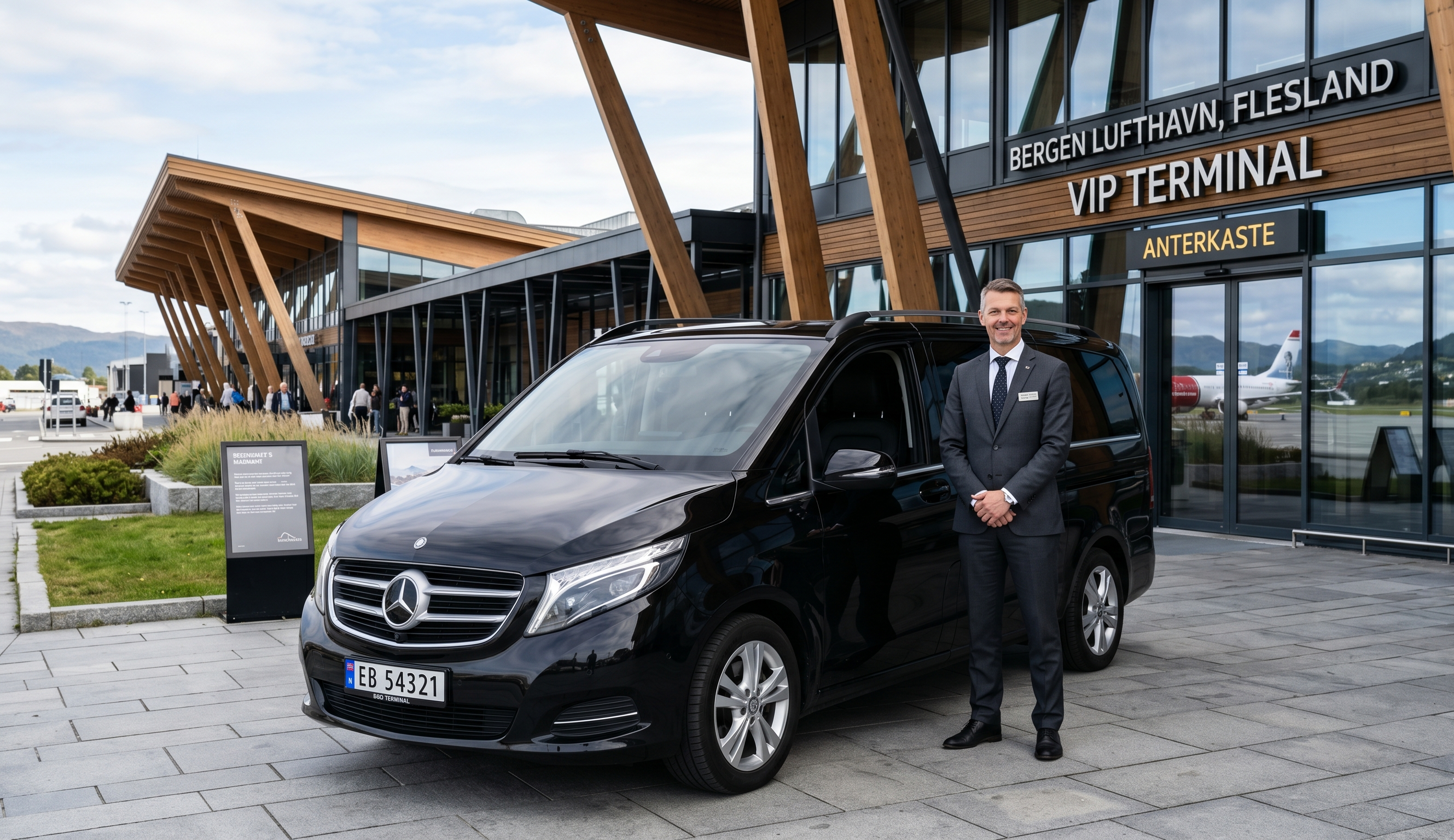 Private Airport Transfer: Bergen City Center & BGO