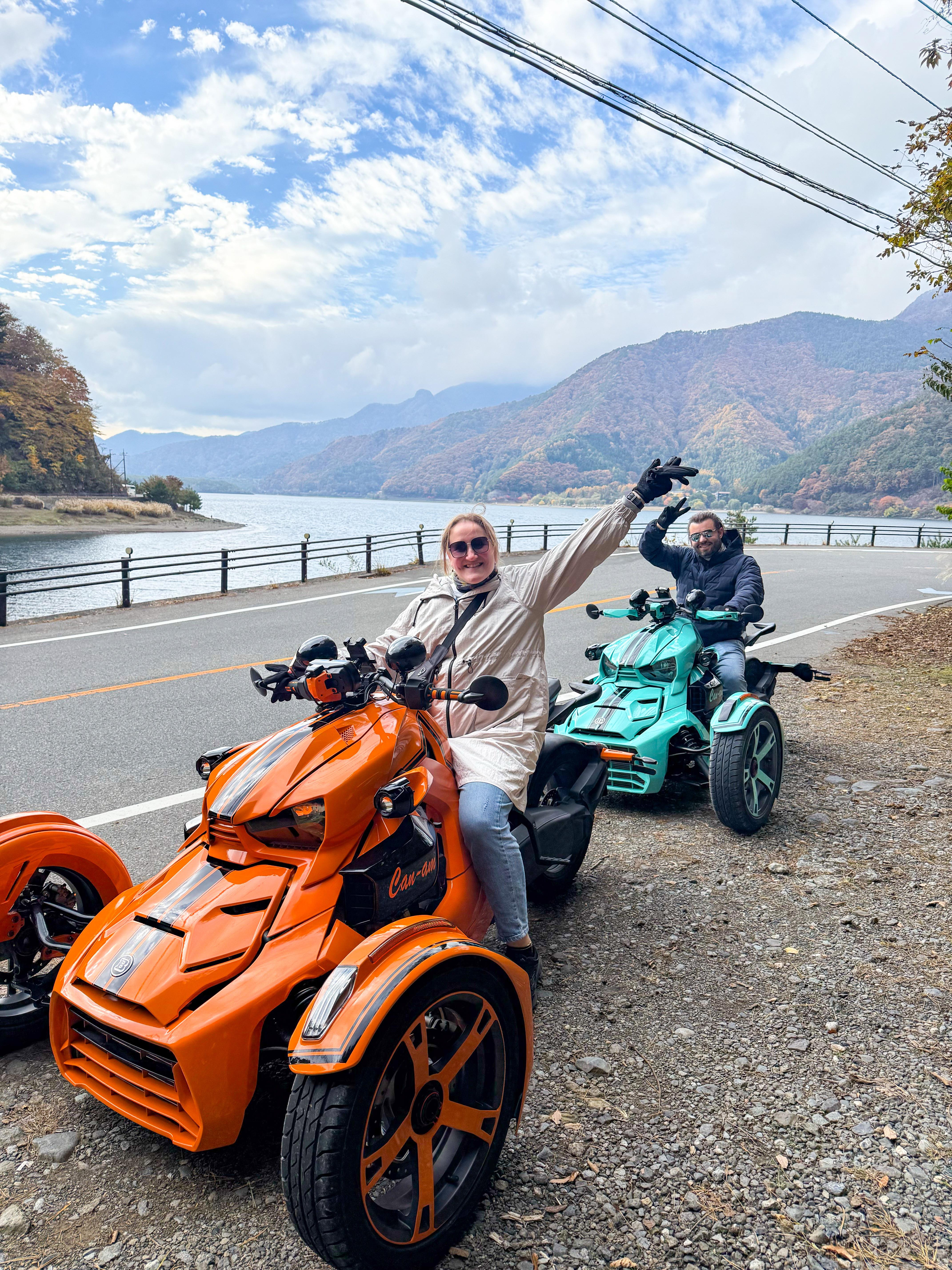 Mt. Fuji Guided Can-Am Trike Experience