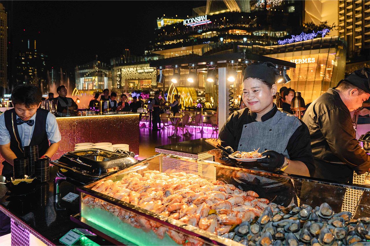 Super Galaxy Chao Phraya Night Dinner Cruise