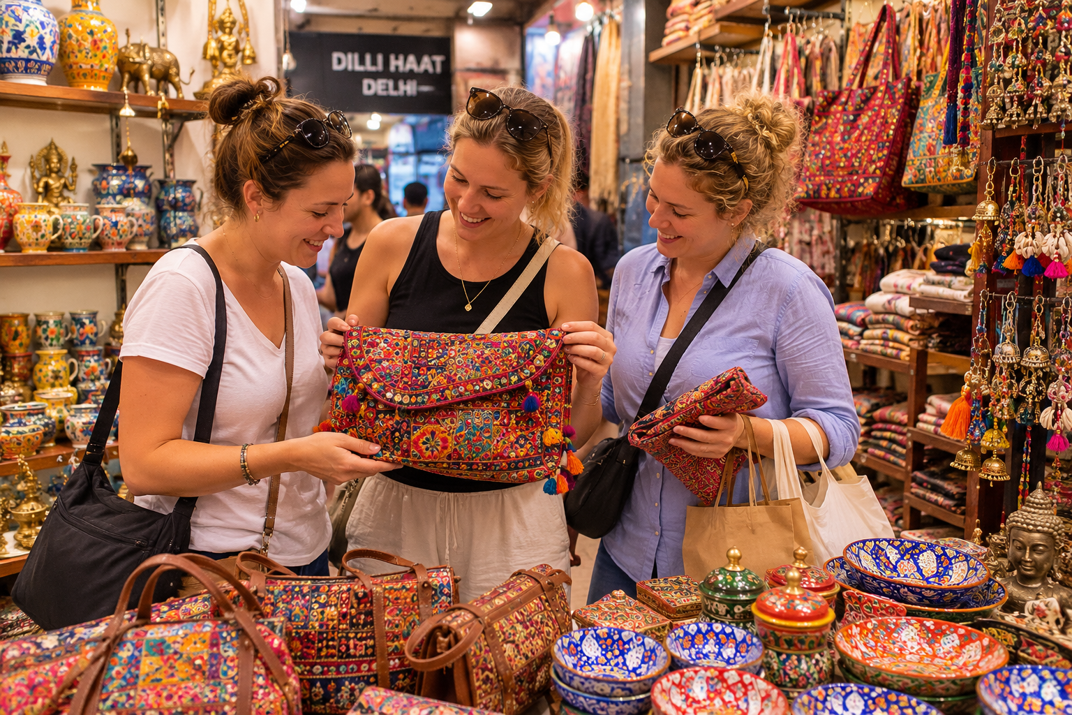 Delhi: Custom Shopping Tour Half /Full Day With Female Guide - 2026 (Verified Reviews)