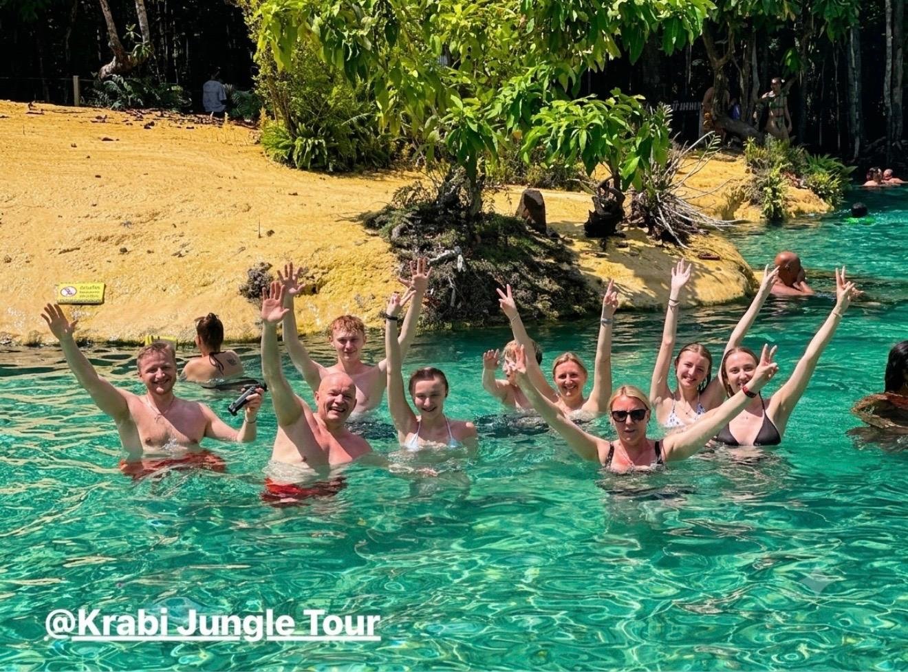 Krabi Jungle Day Tour: Hot Spring, Emerald Pool & Tiger Cave Temple
