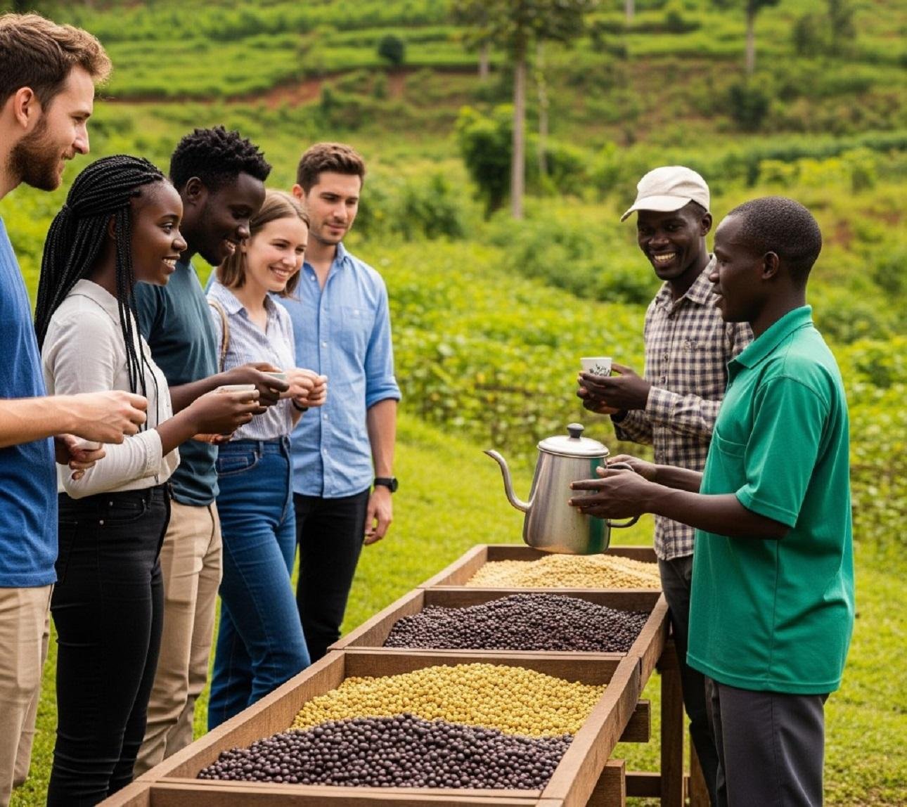 Jinja Day Trip: Nile Source, Lake Victoria & Coffee Tasting
