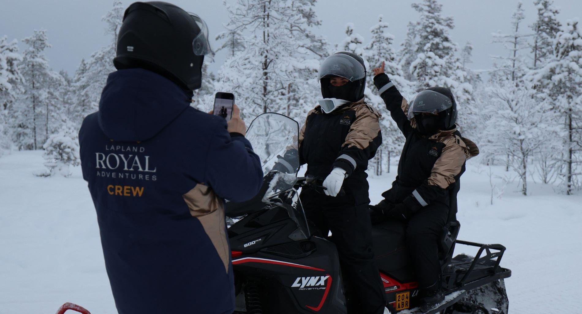 Rovaniemi Arctic Snowmobile Safari with Local Guide
