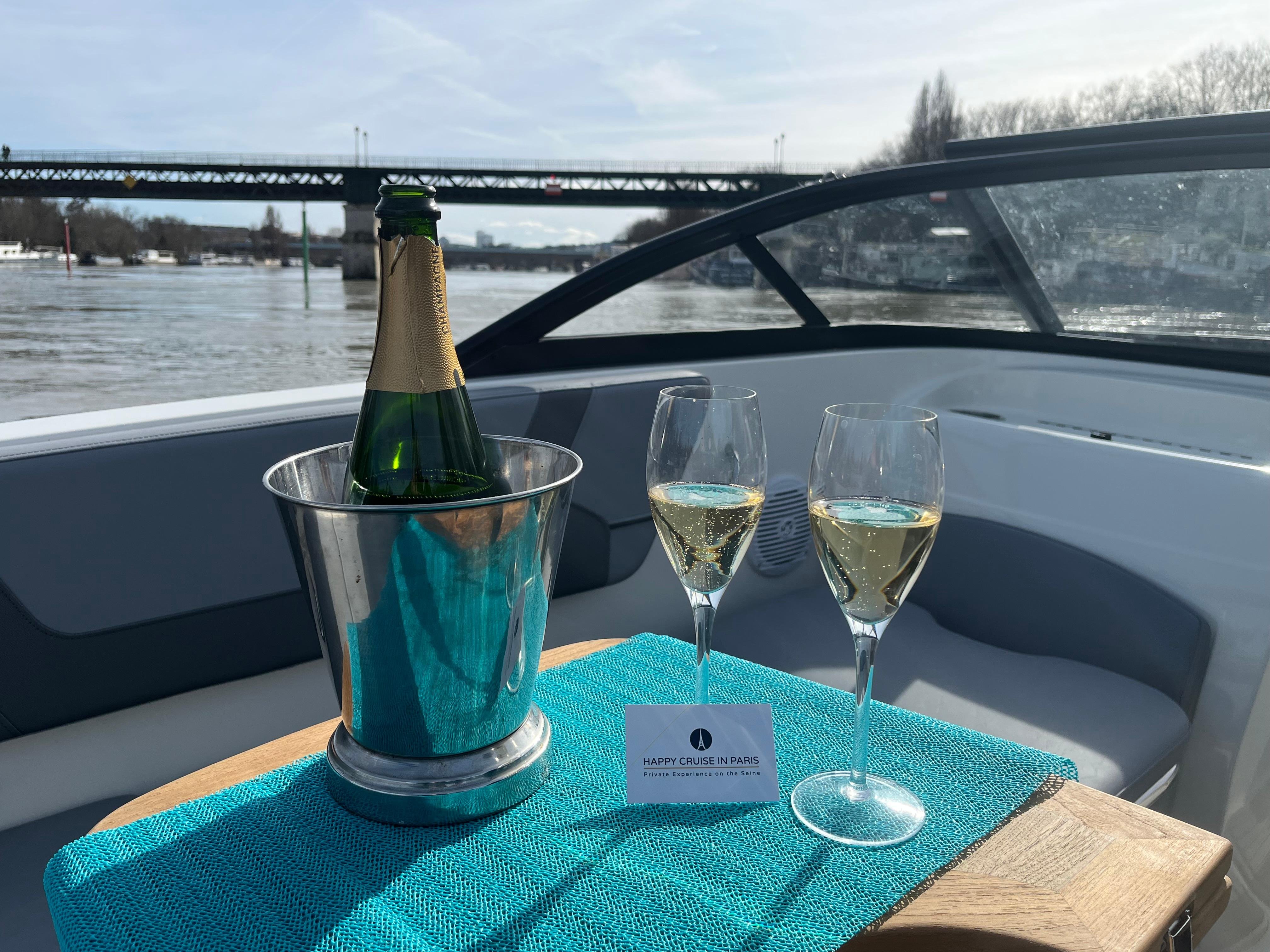Private Seine River Cruise on Modern Boat