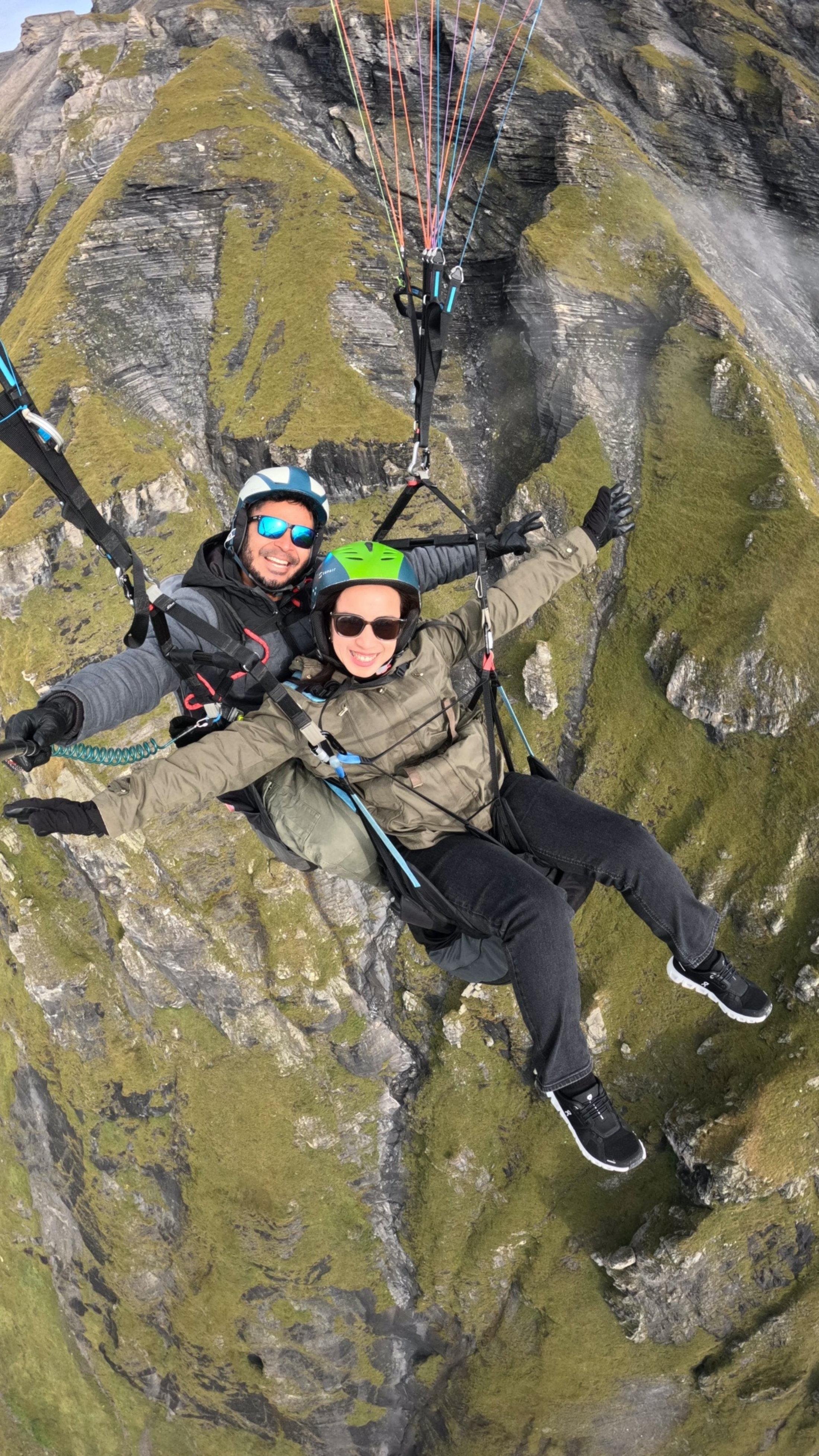 Mürren Paragliding Panorama Tandem Flight