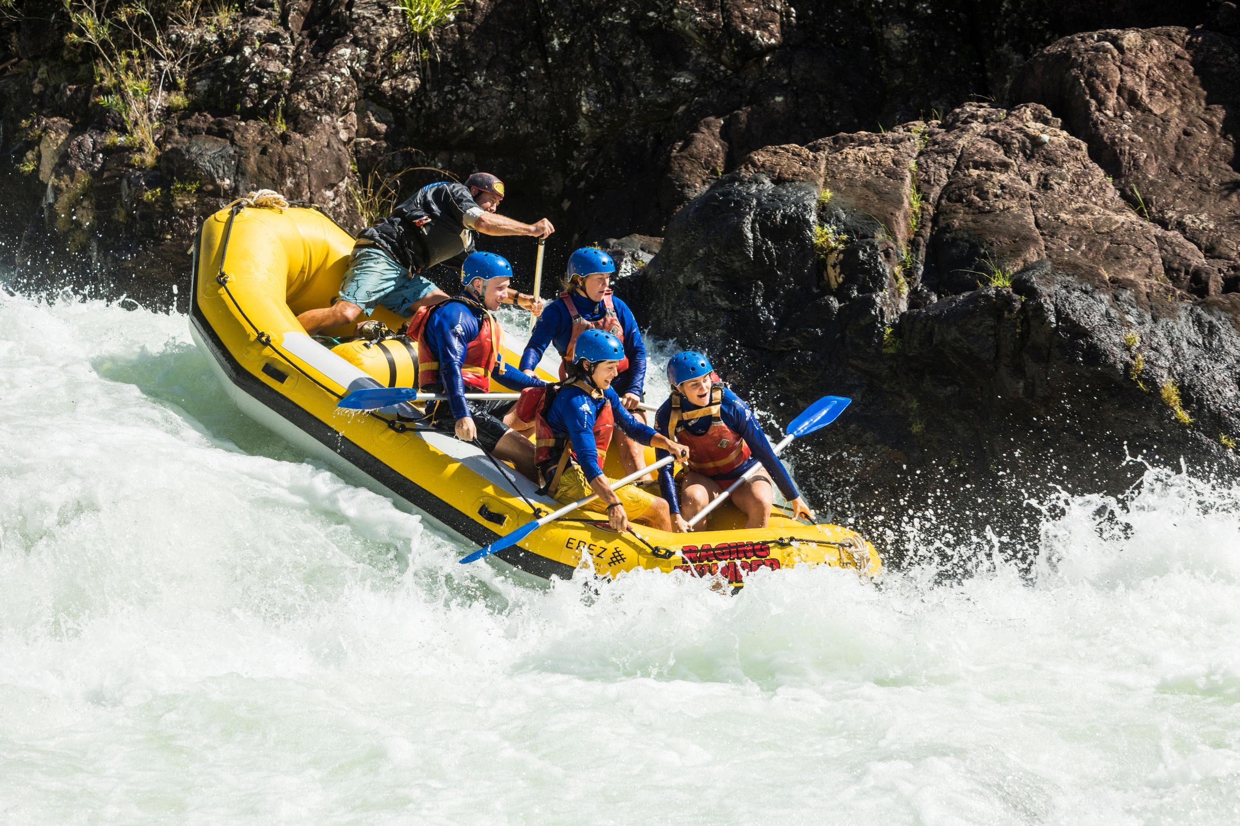 Tully River White Water Rafting Adventure