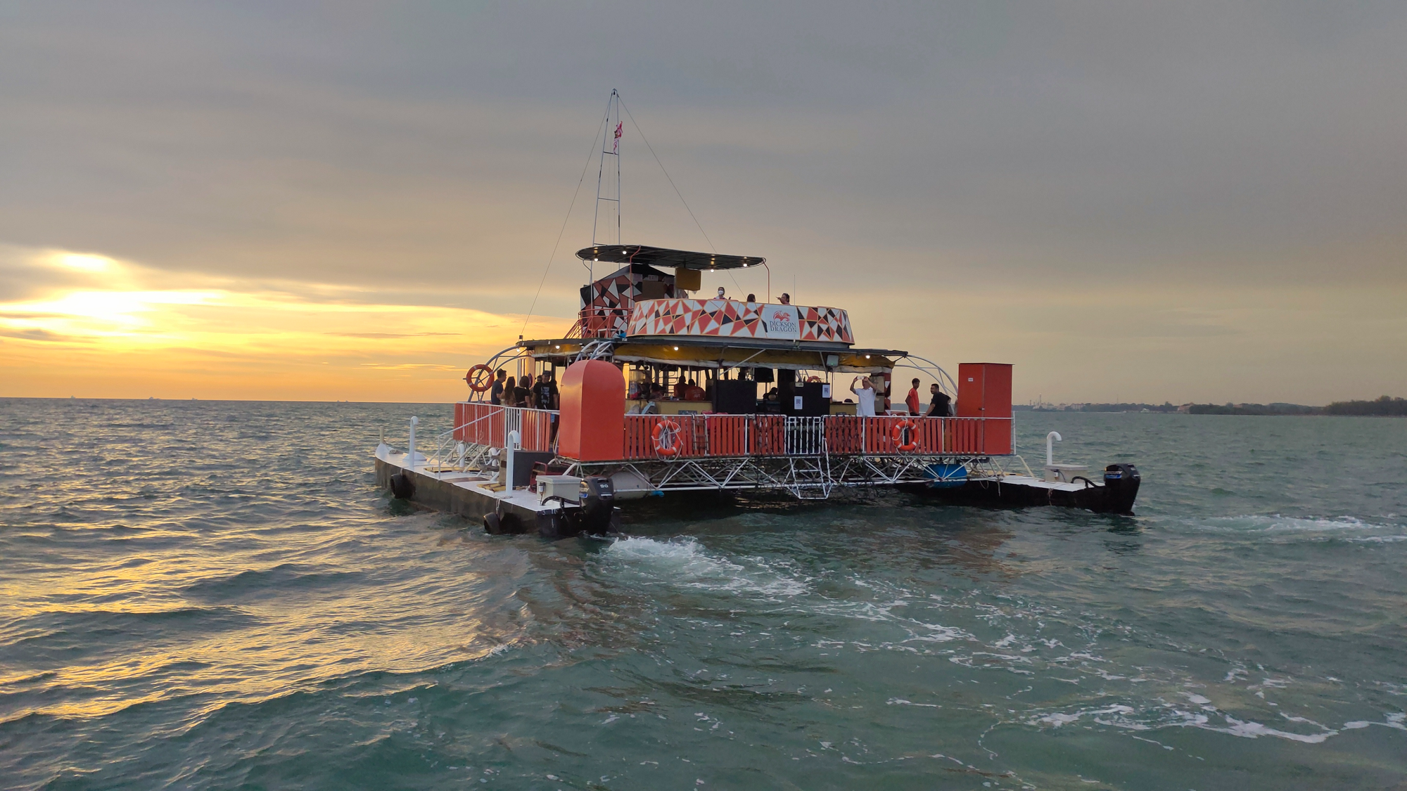 Dragon Sunset Cruise on Port Dickson Coast