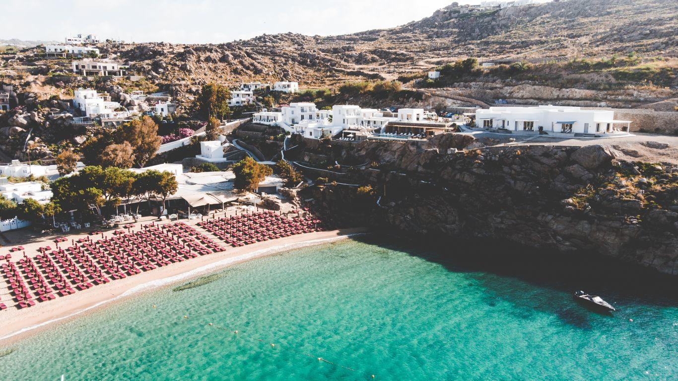 Mykonos South Coast Small-Group Yacht Cruise