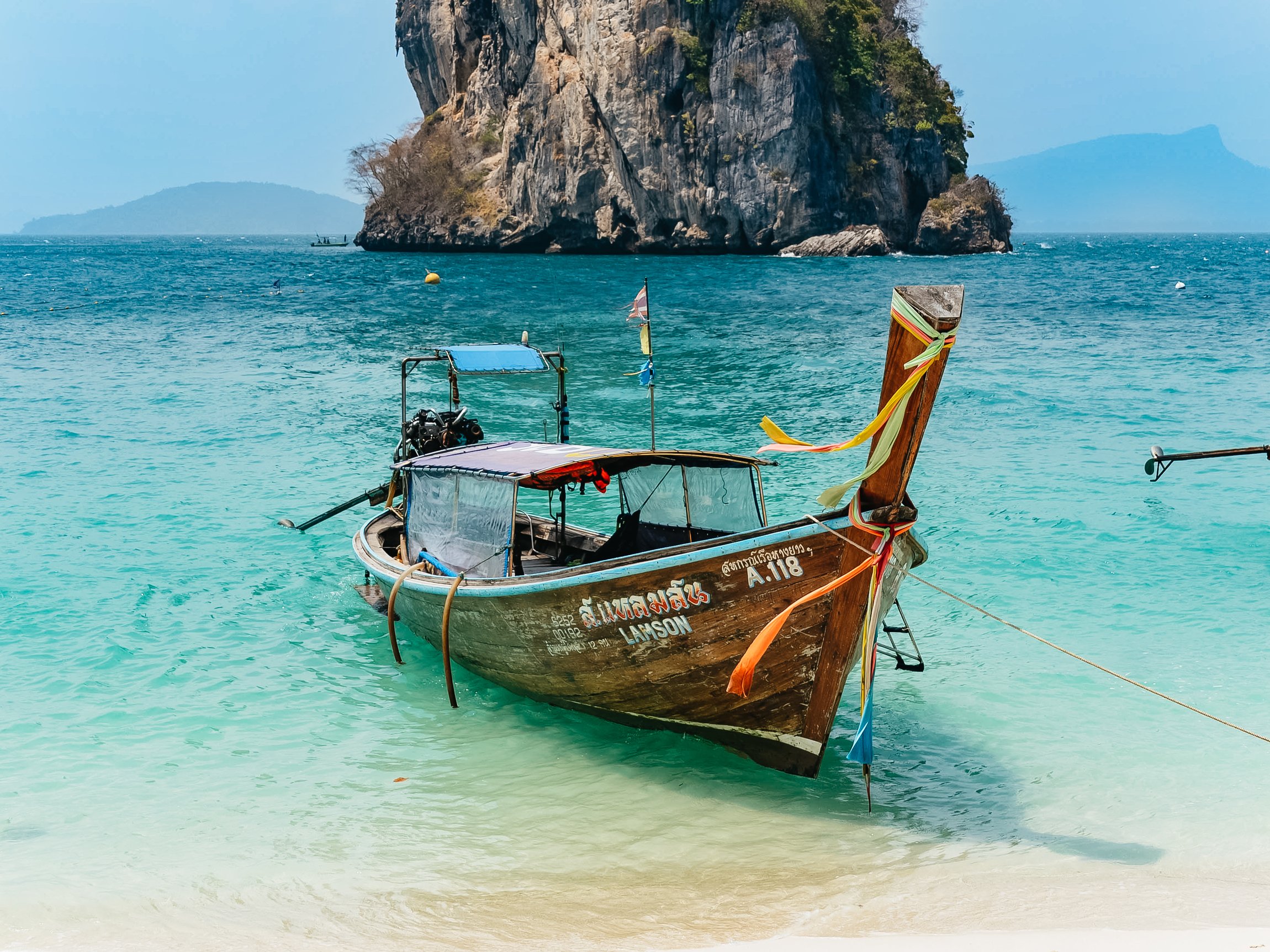 Krabi 4 Islands Longtail Boat Day Trip with Beach Buffet Lunch