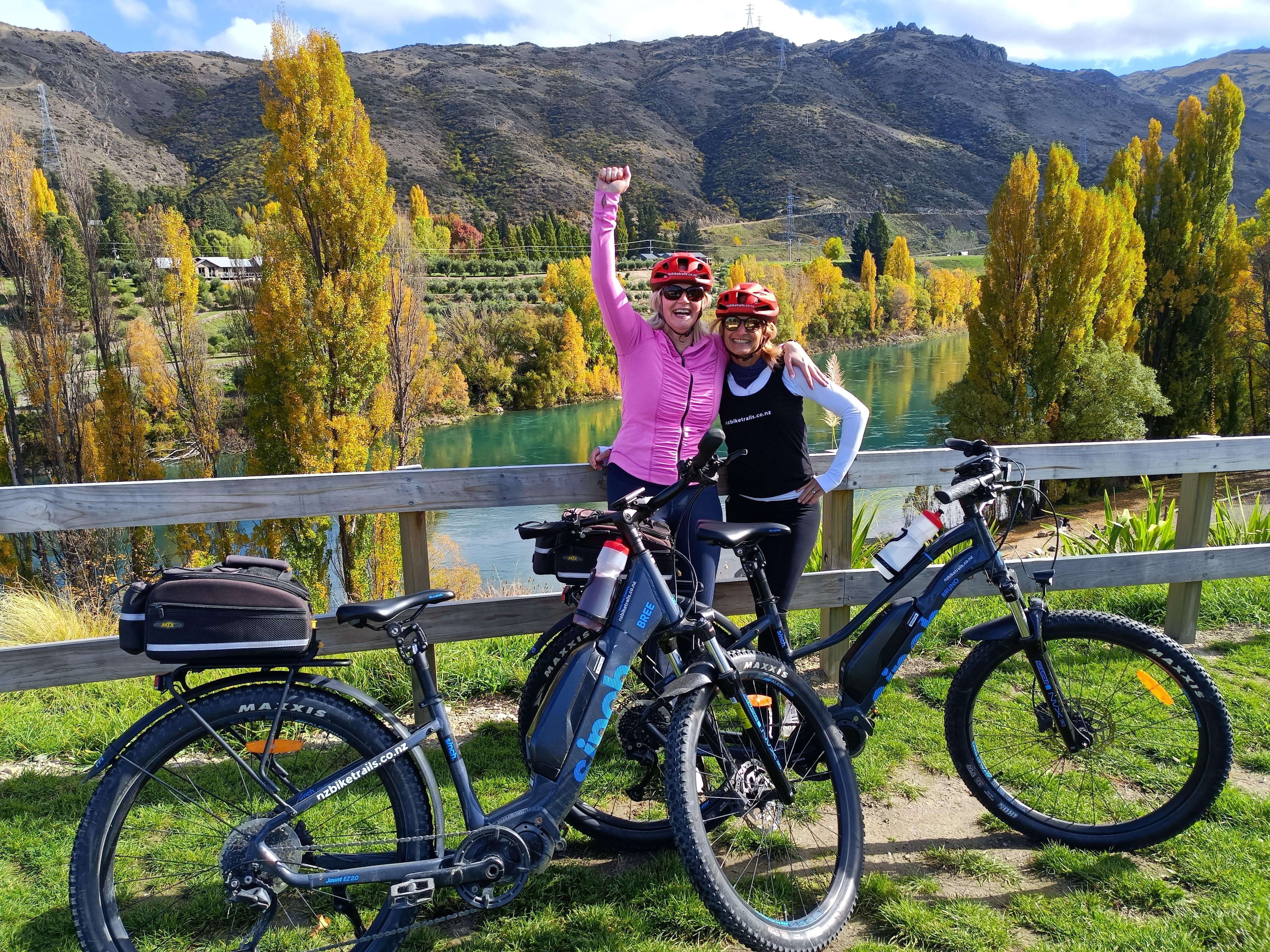 Lake Dunstan Trail E-Bike Adventure from Wanaka