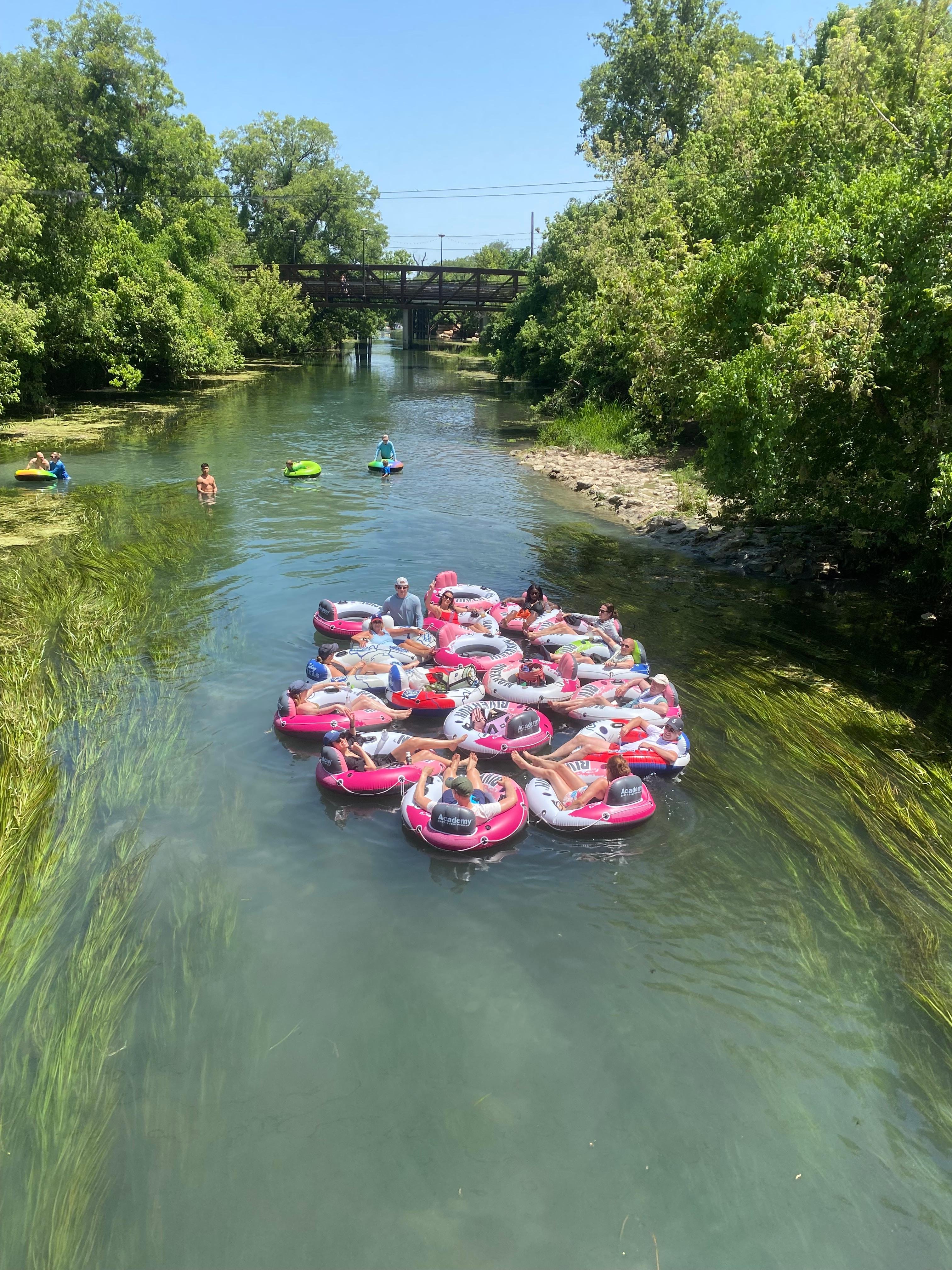 San Marcos River Social Tubing Adventure from Austin