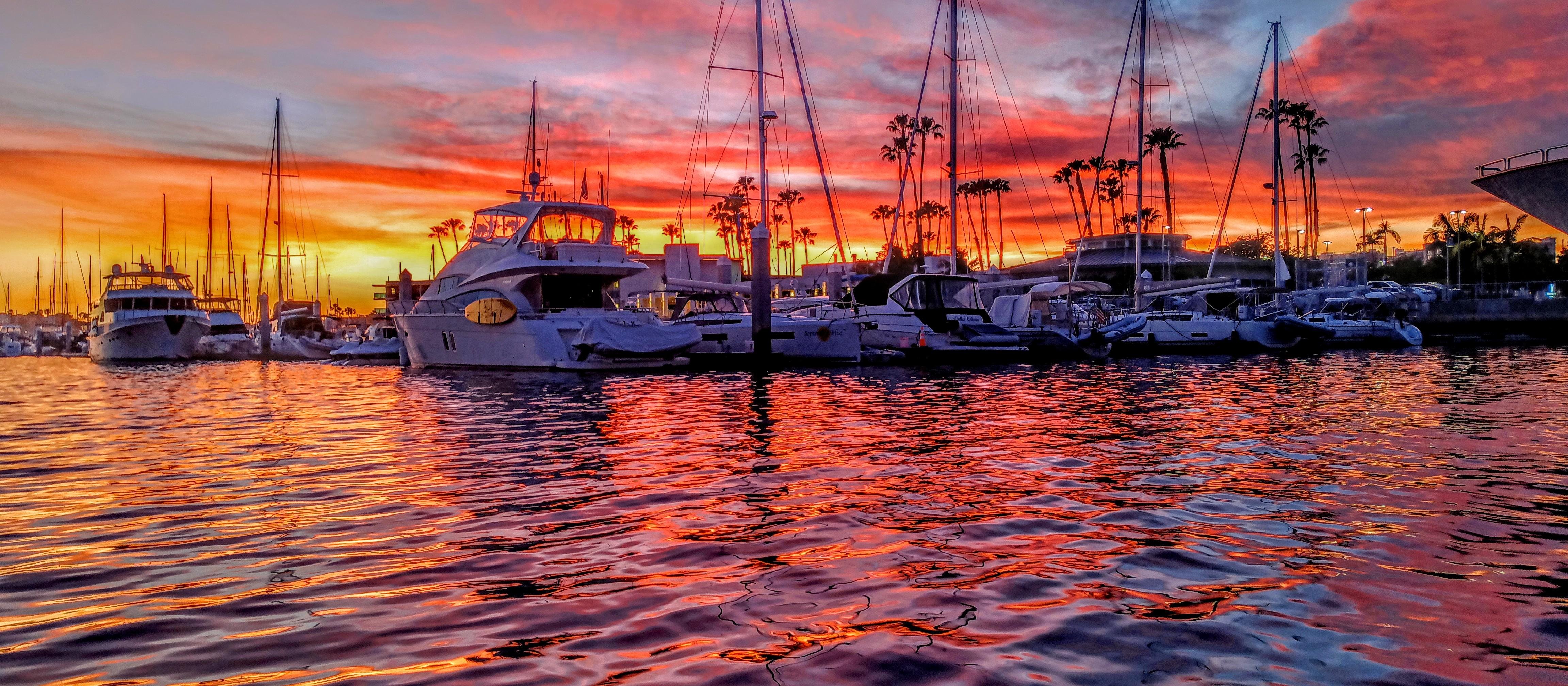Marina del Rey Electric Boat Cruise with Wine & Local Artist Guide
