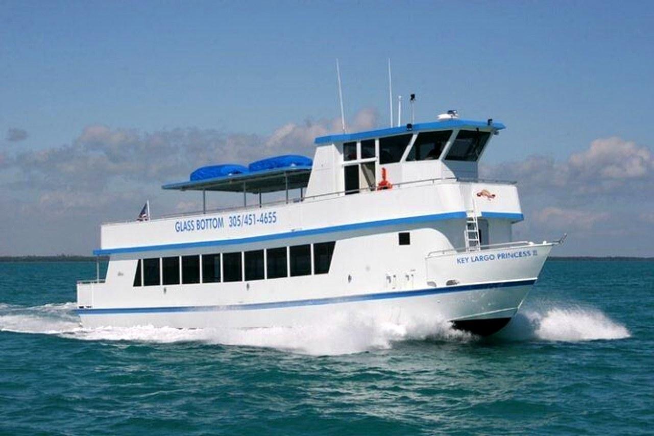 Glass Bottom Boat Reef Exploration from Key Largo