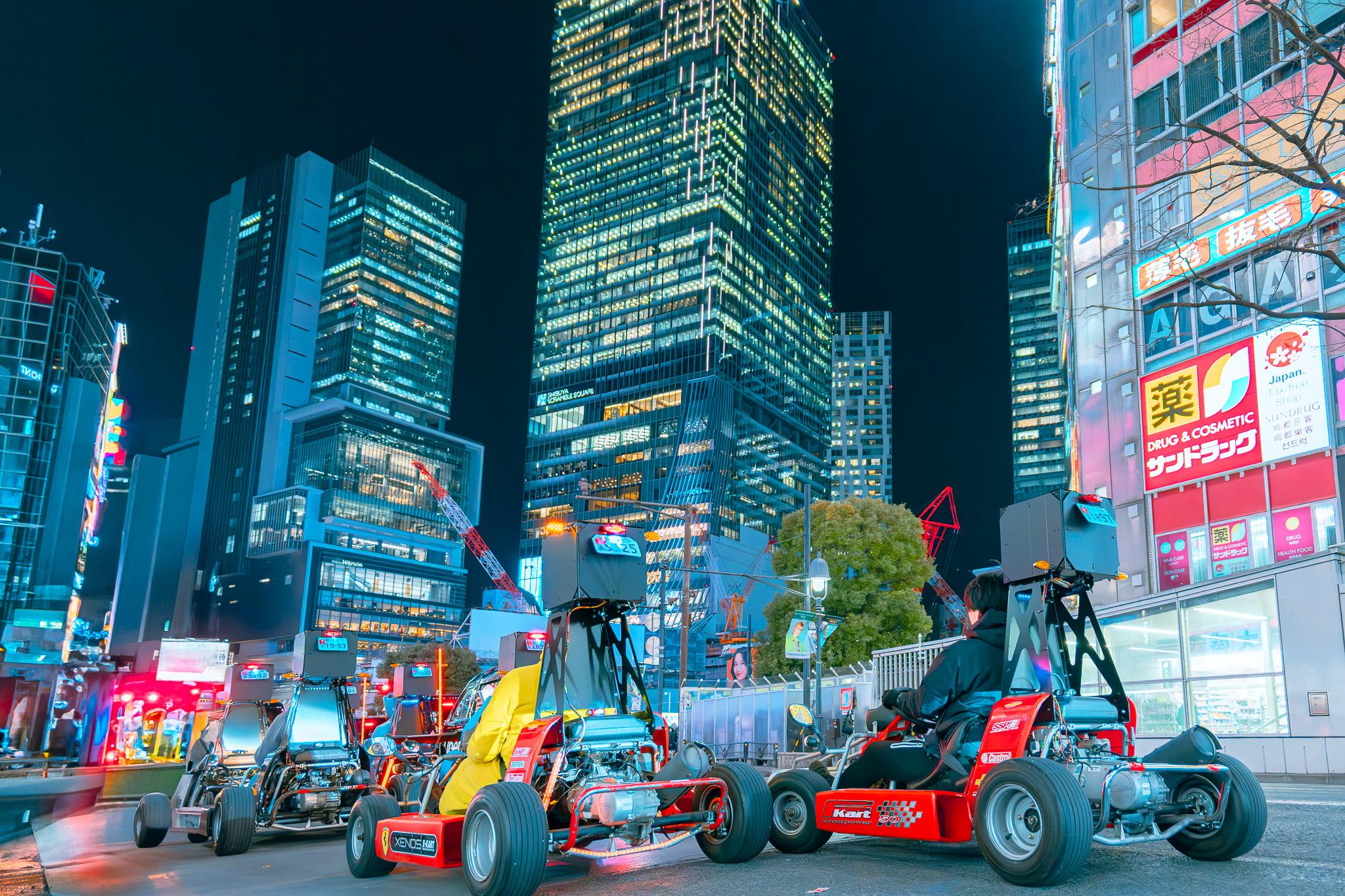 Tokyo Go-Kart Adventure: Shinjuku to Shibuya in Costume