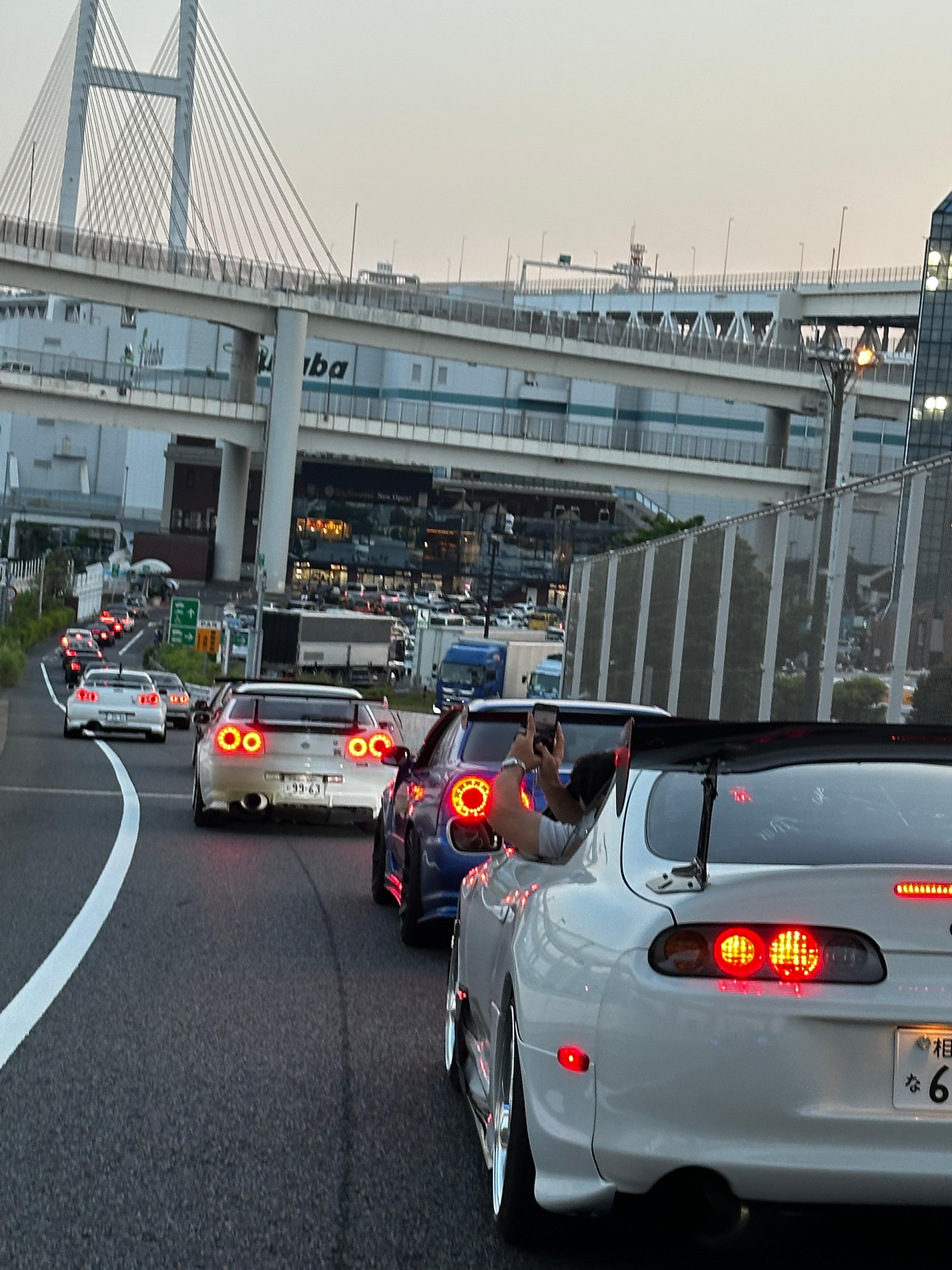 Tokyo Private JDM Car Tour: Daikoku PA Convoy & Night City Cruise