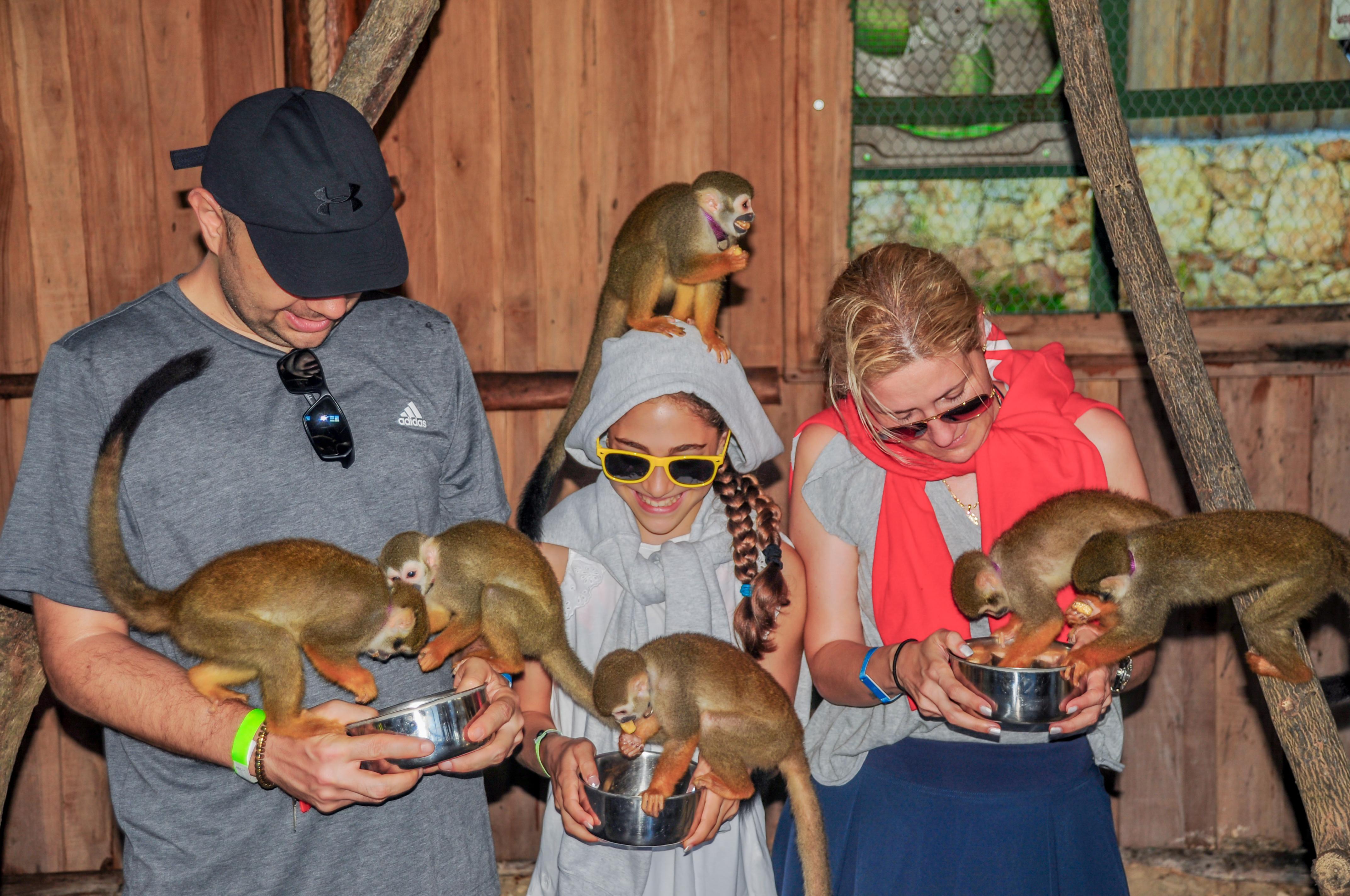Punta Cana Monkey Park, Dominican Farm & Cenote Swim – Full Day Combo