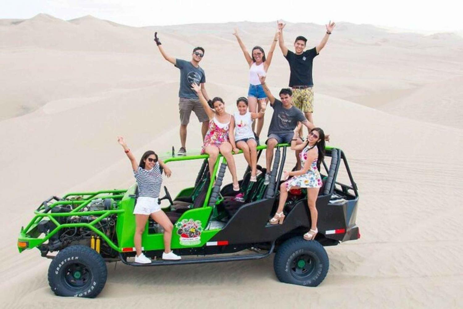 Paracas & Huacachina Desert Oasis Adventure from Lima