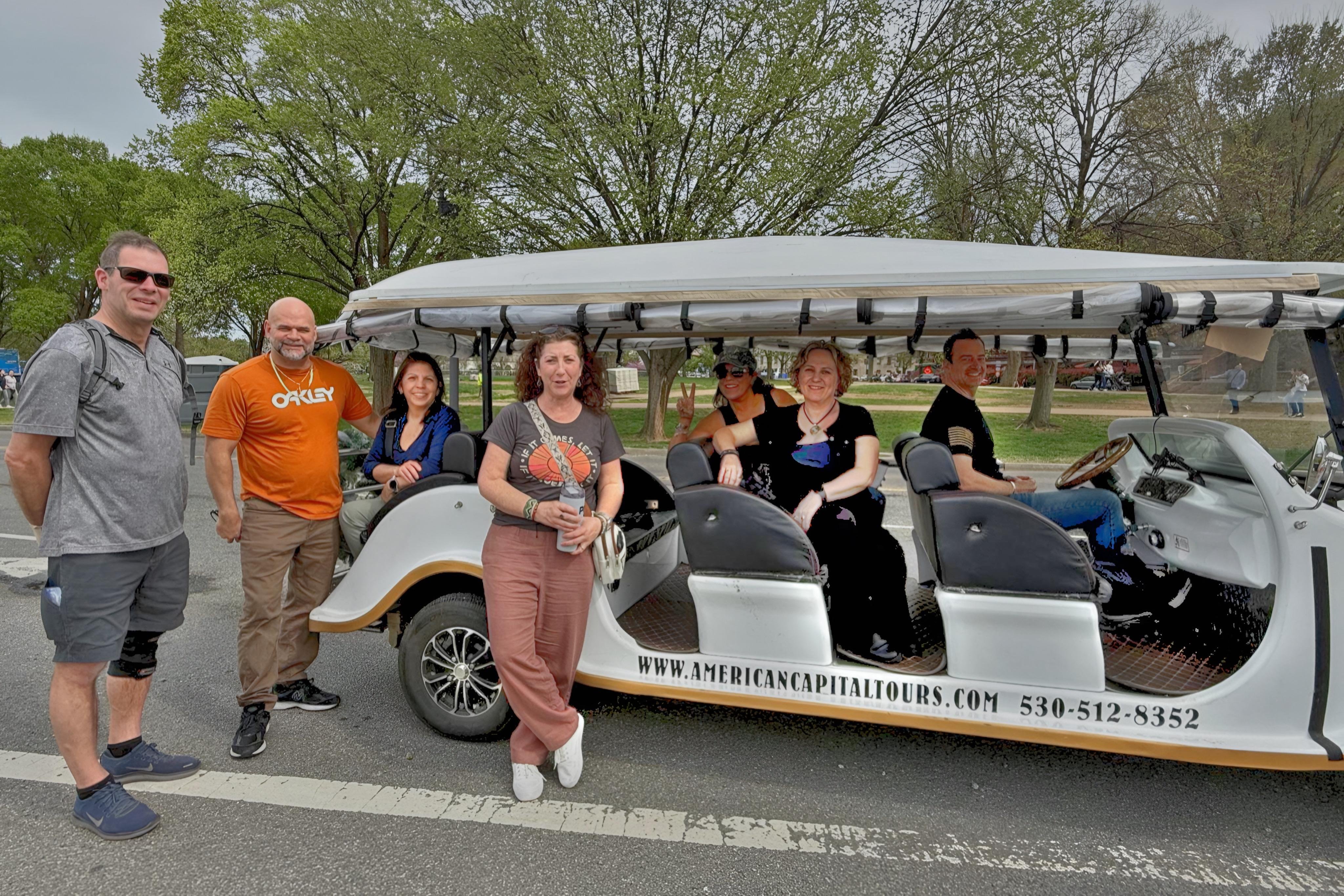 DC Monument & History E-Cart Tour