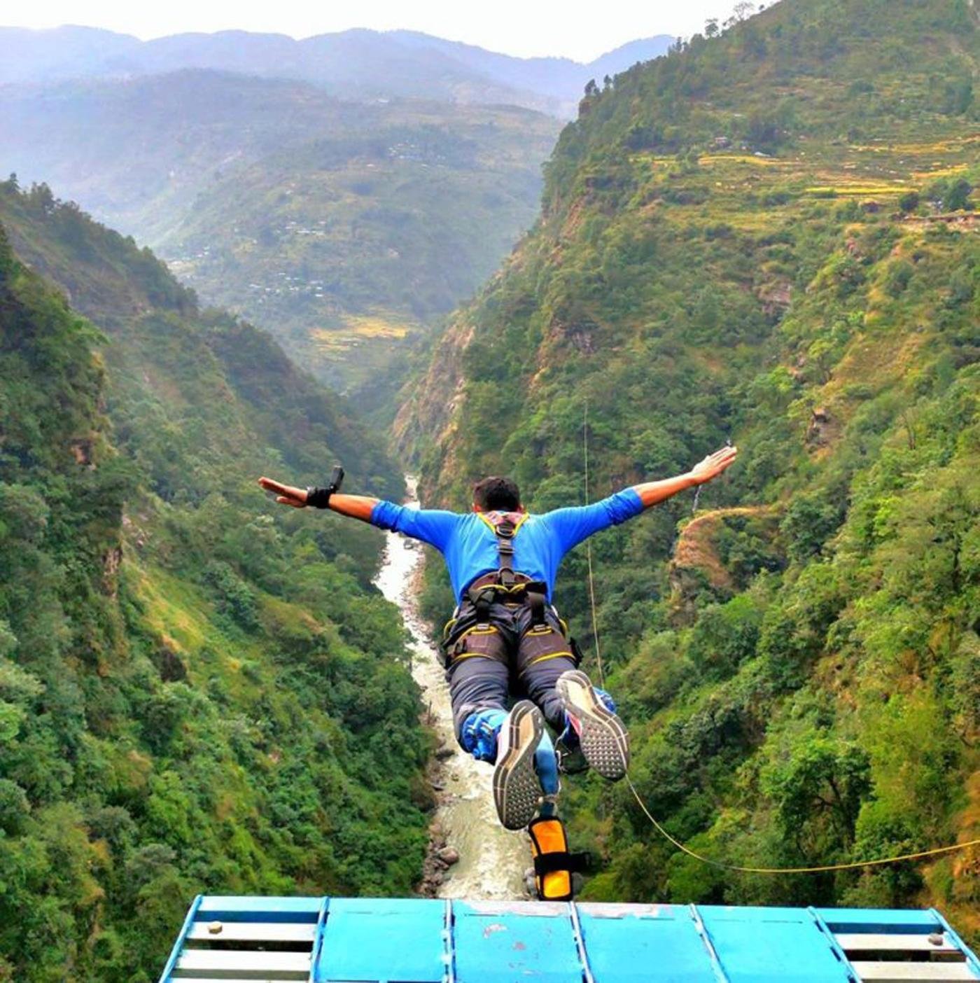 Full-Day Bhote Kosi Bungee Jumping Experience from Kathmandu