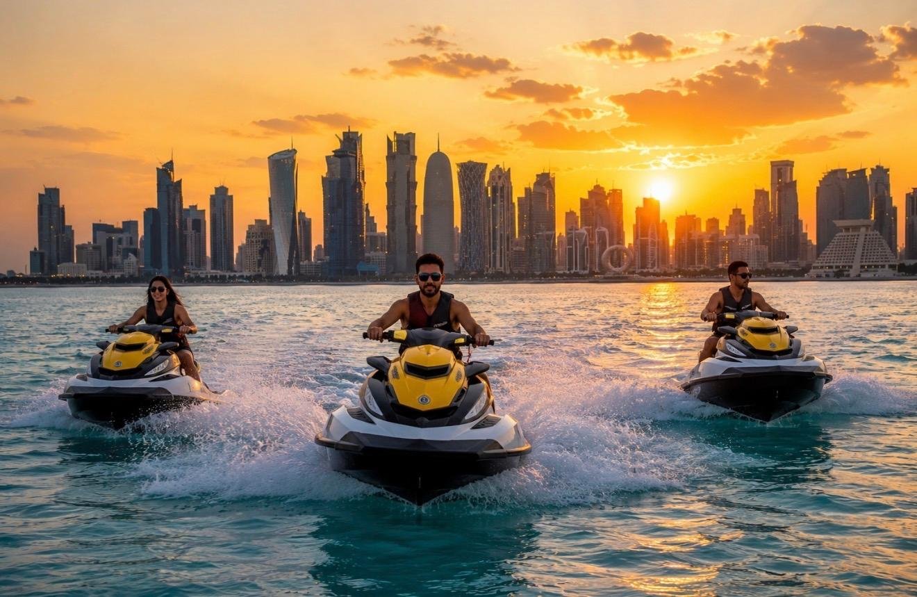 Doha Jet Ski Adventure on the Persian Gulf