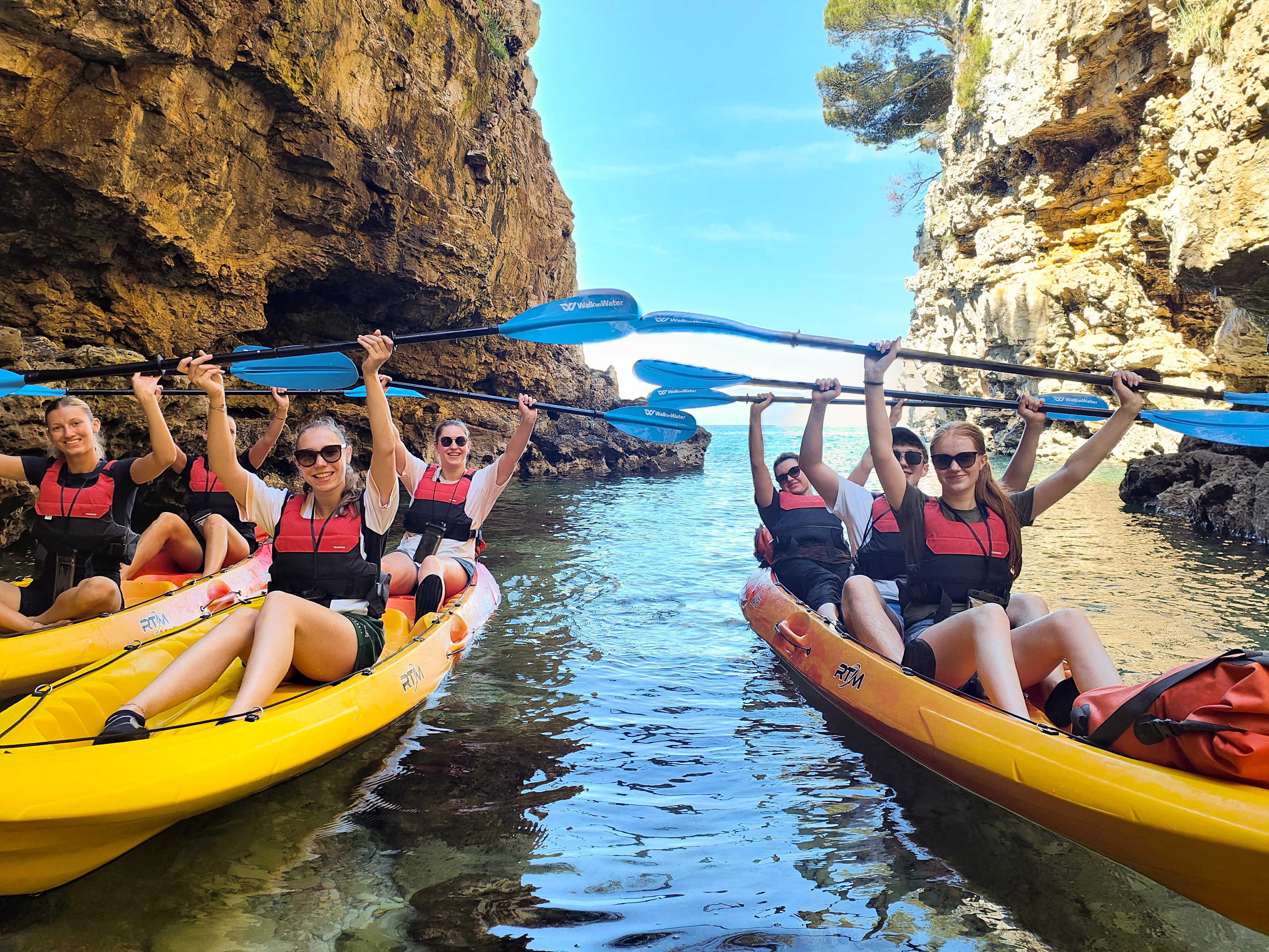 Pula Coastal Kayaking: Caves, Snorkeling & Island Hopping