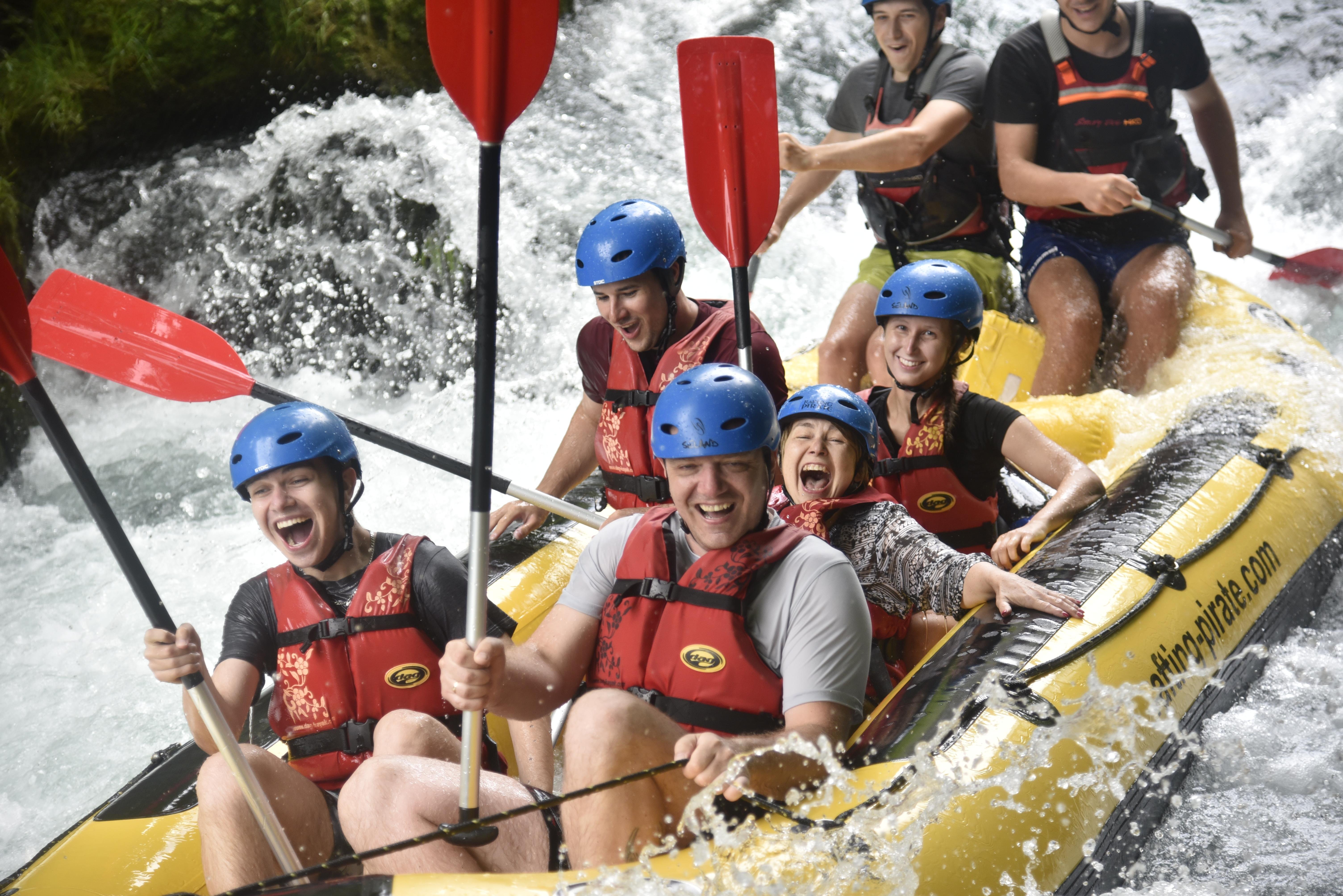 Cetina River Rafting & Cave Exploration from Split