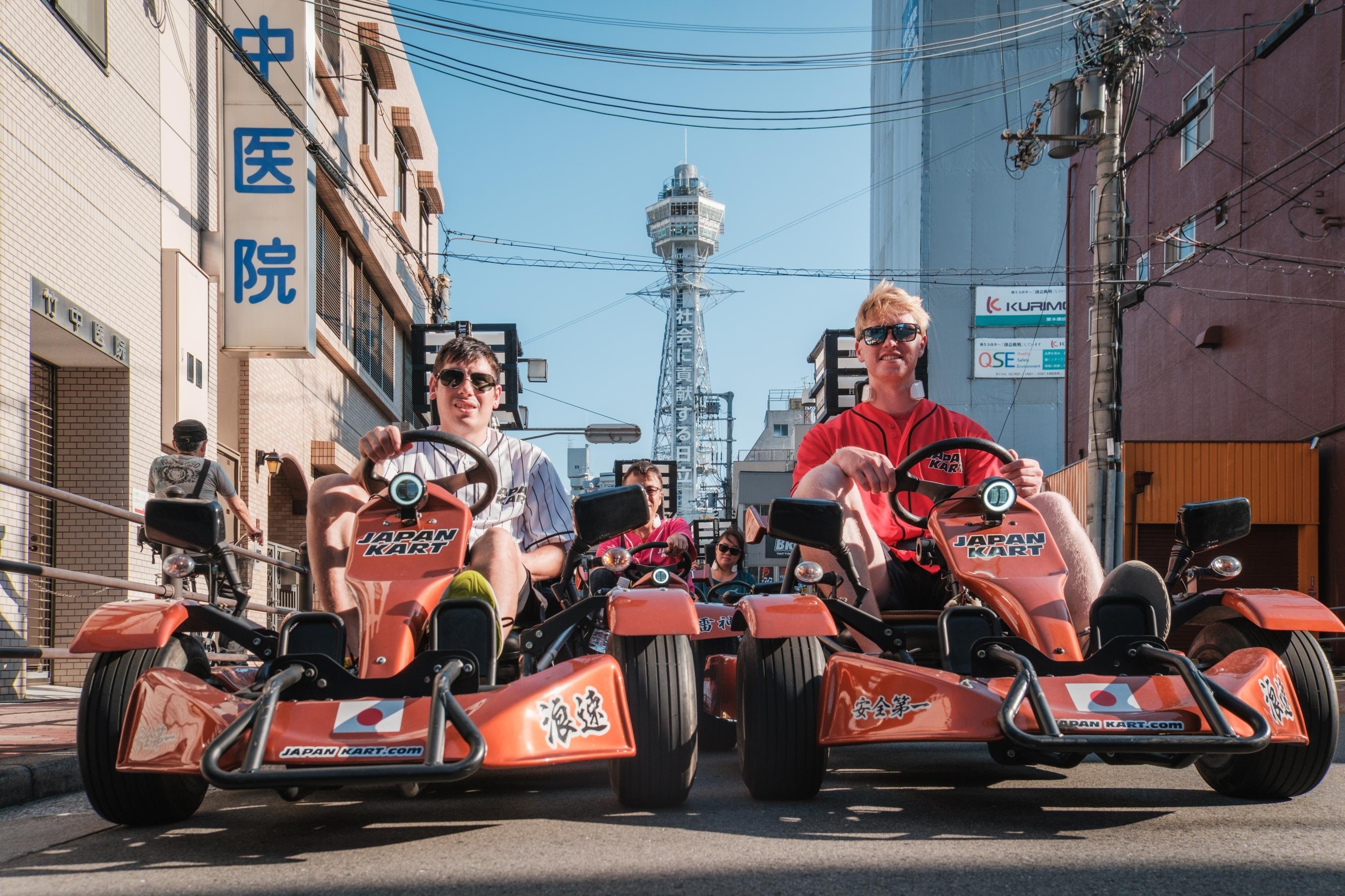 Osaka Street Go-Kart Tour with Guide
