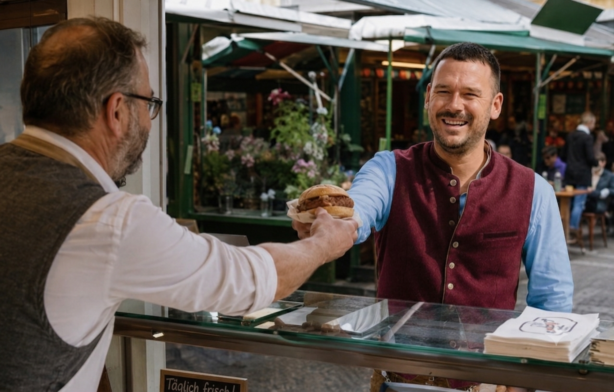 Munich Street Food Walking Tour with Local Guide Peter