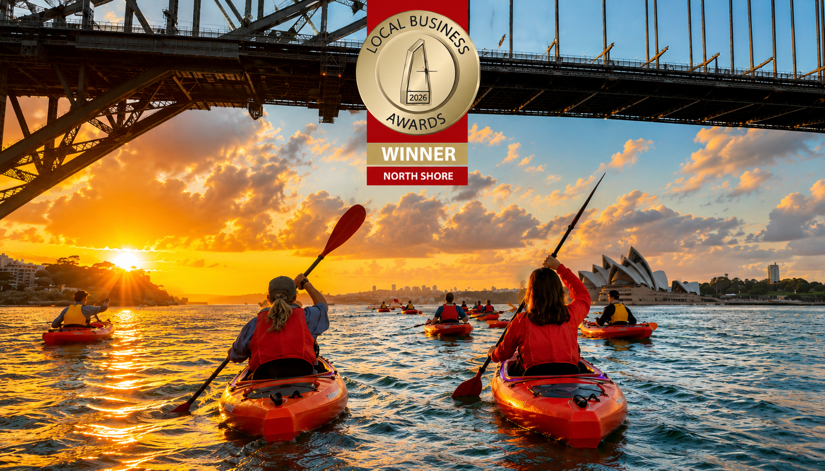 Sunrise Kayak Adventure to Opera House & Harbour Bridge