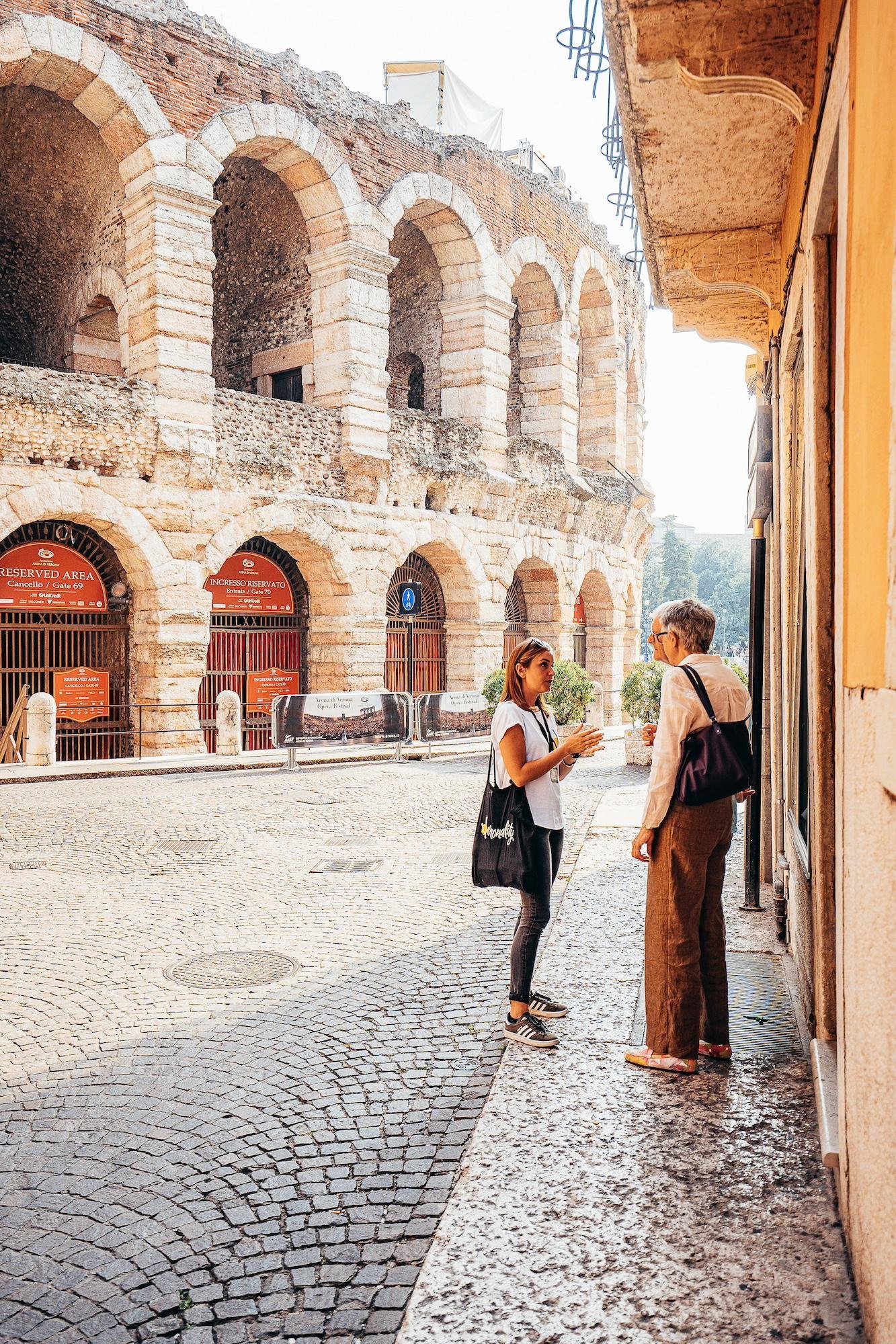 Verona Walking Tour with Optional Skip-the-Line Arena Ticket