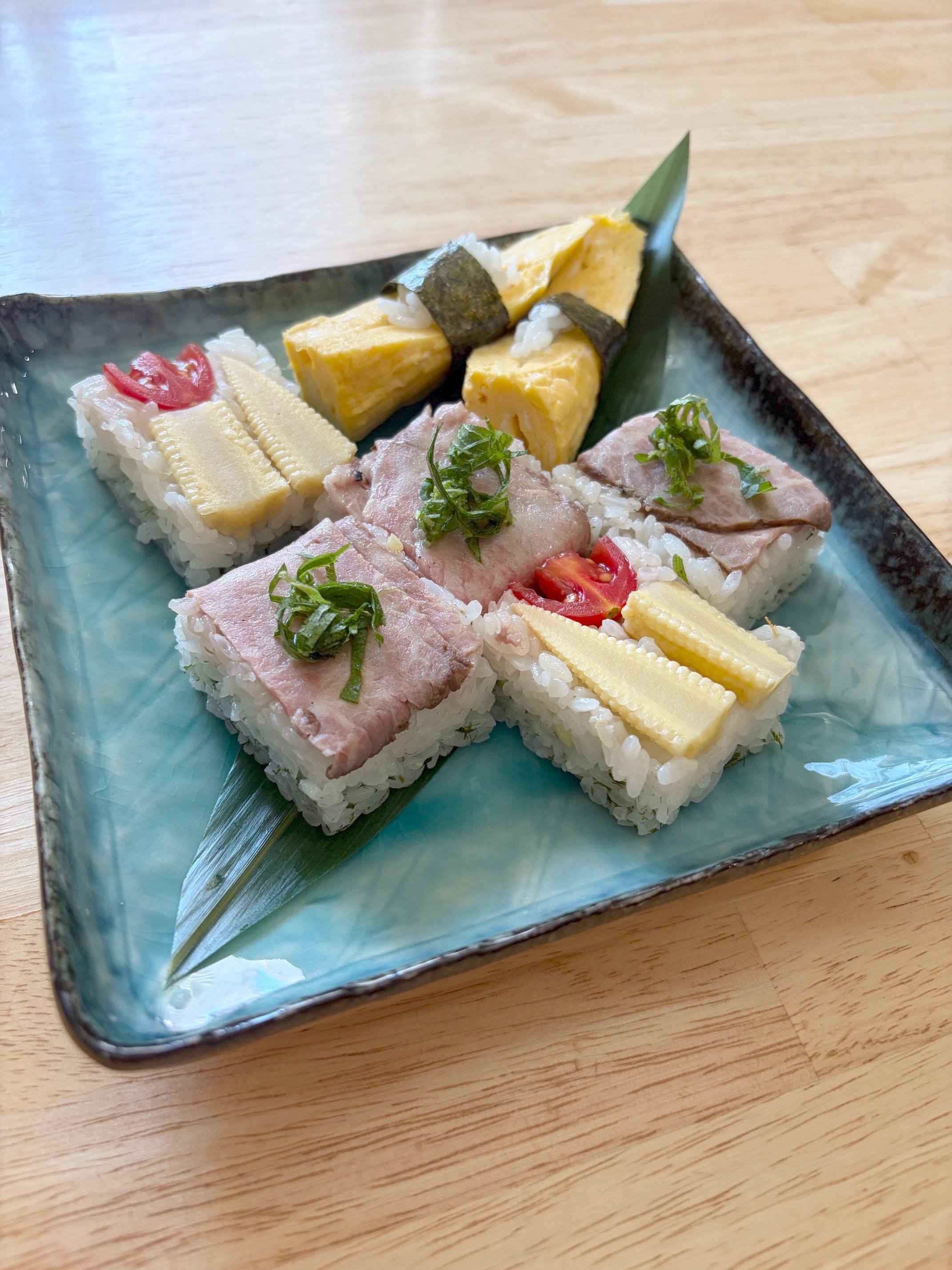 Osaka cooking class — takoyaki pan, ramen, hand-rolled sushi and the okonomiyaki griddle — image 10
