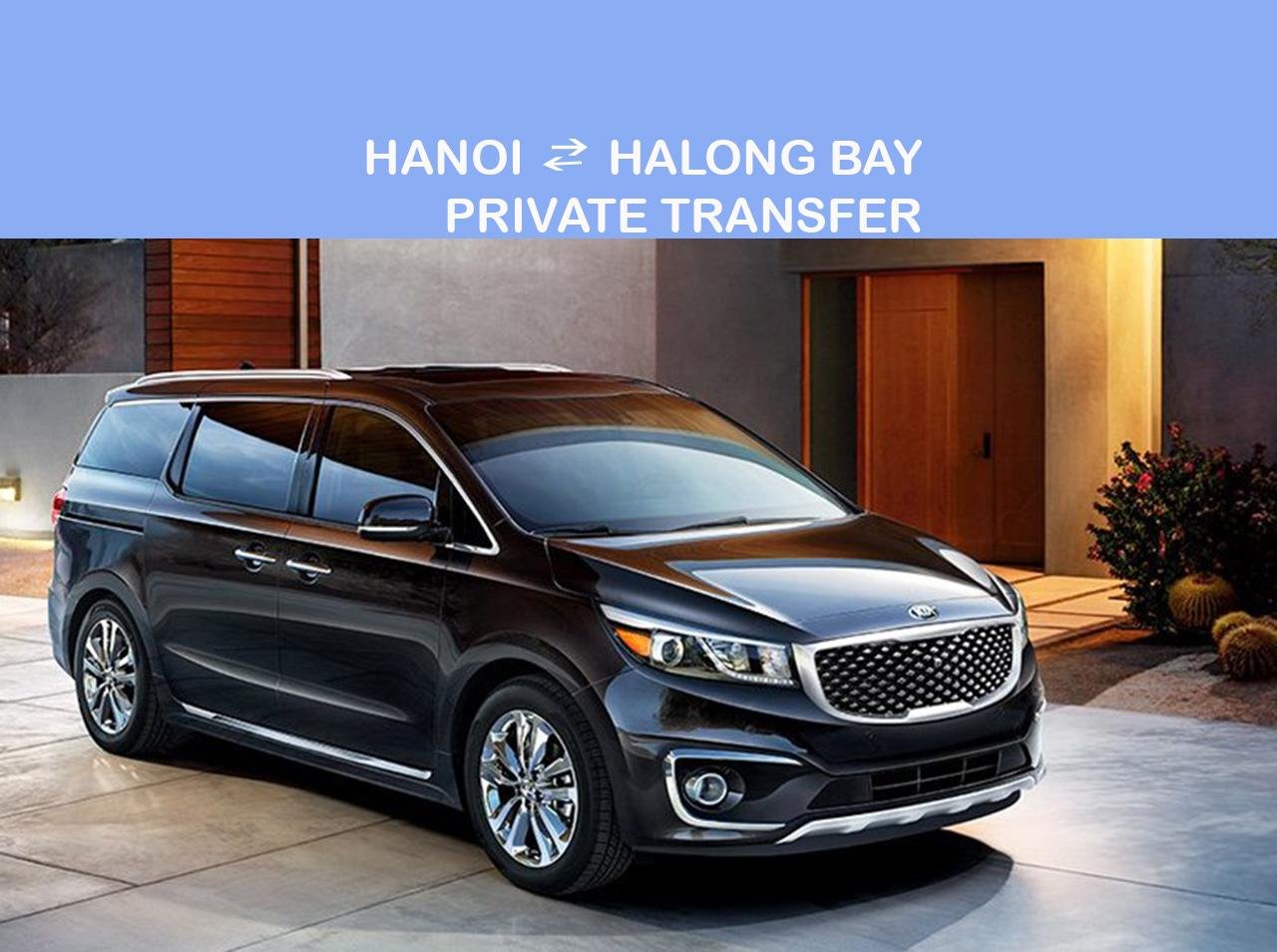 Hanoi to Halong Bay Private Express Car Transfer