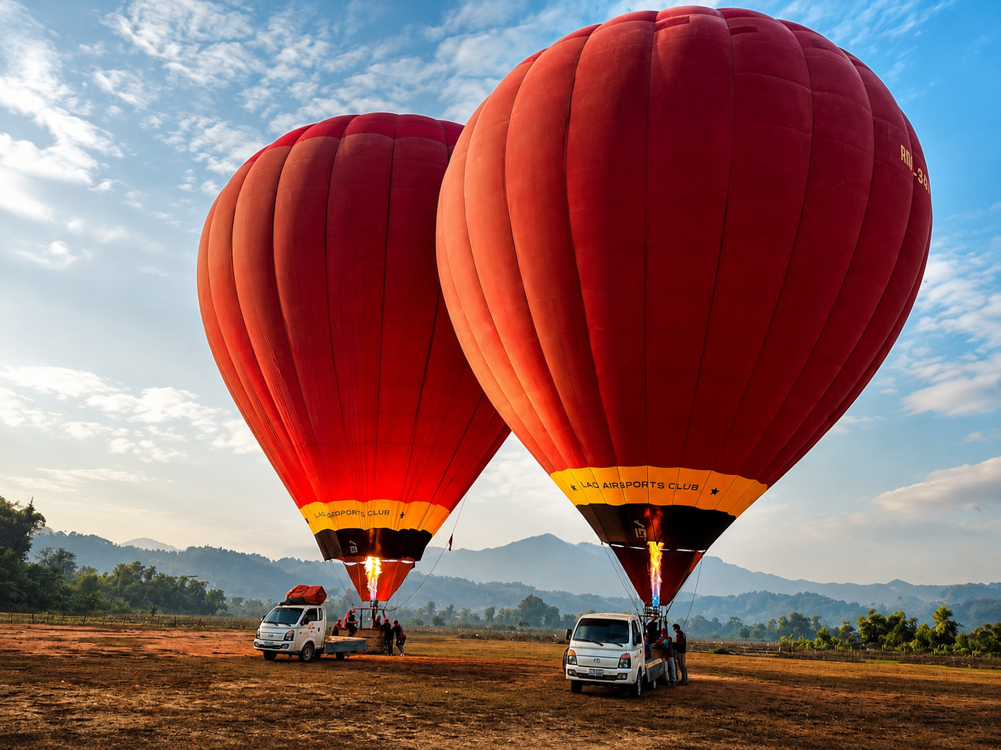 Vang Vieng Hot Air Balloon & River Boat Adventure