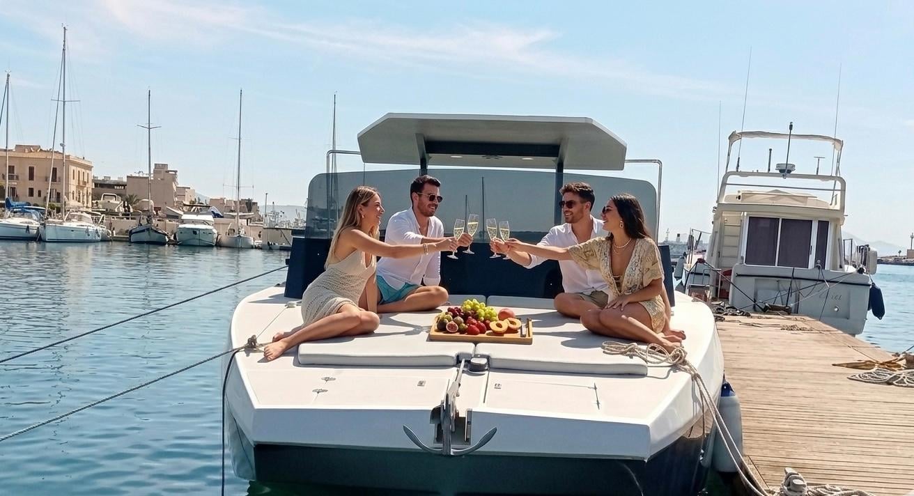 Taormina Sunset Catamaran & Dolphin Watching Cruise