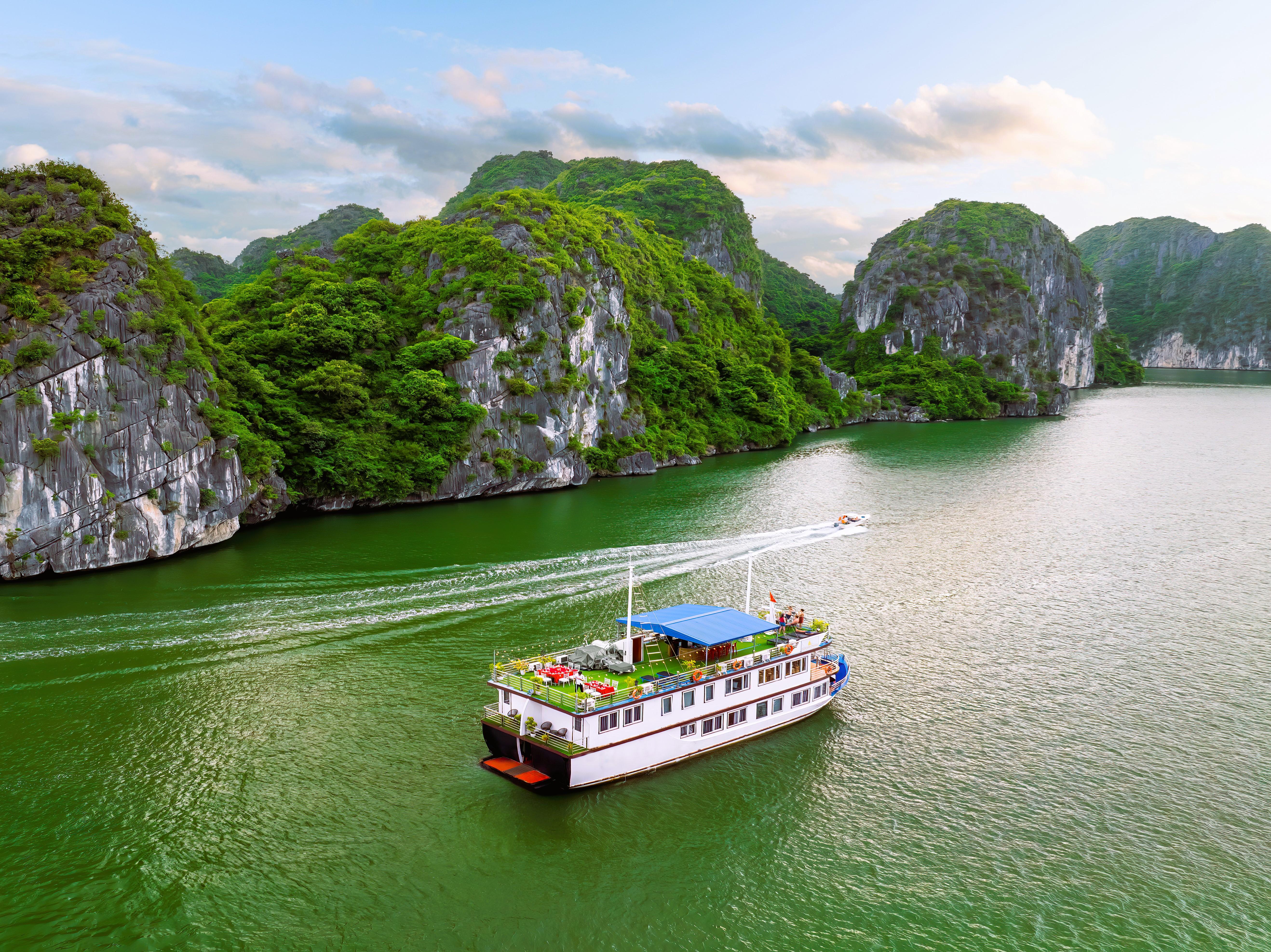 Lan Ha Bay 2-Day Cruise: Kayaking, Biking & Private Balcony