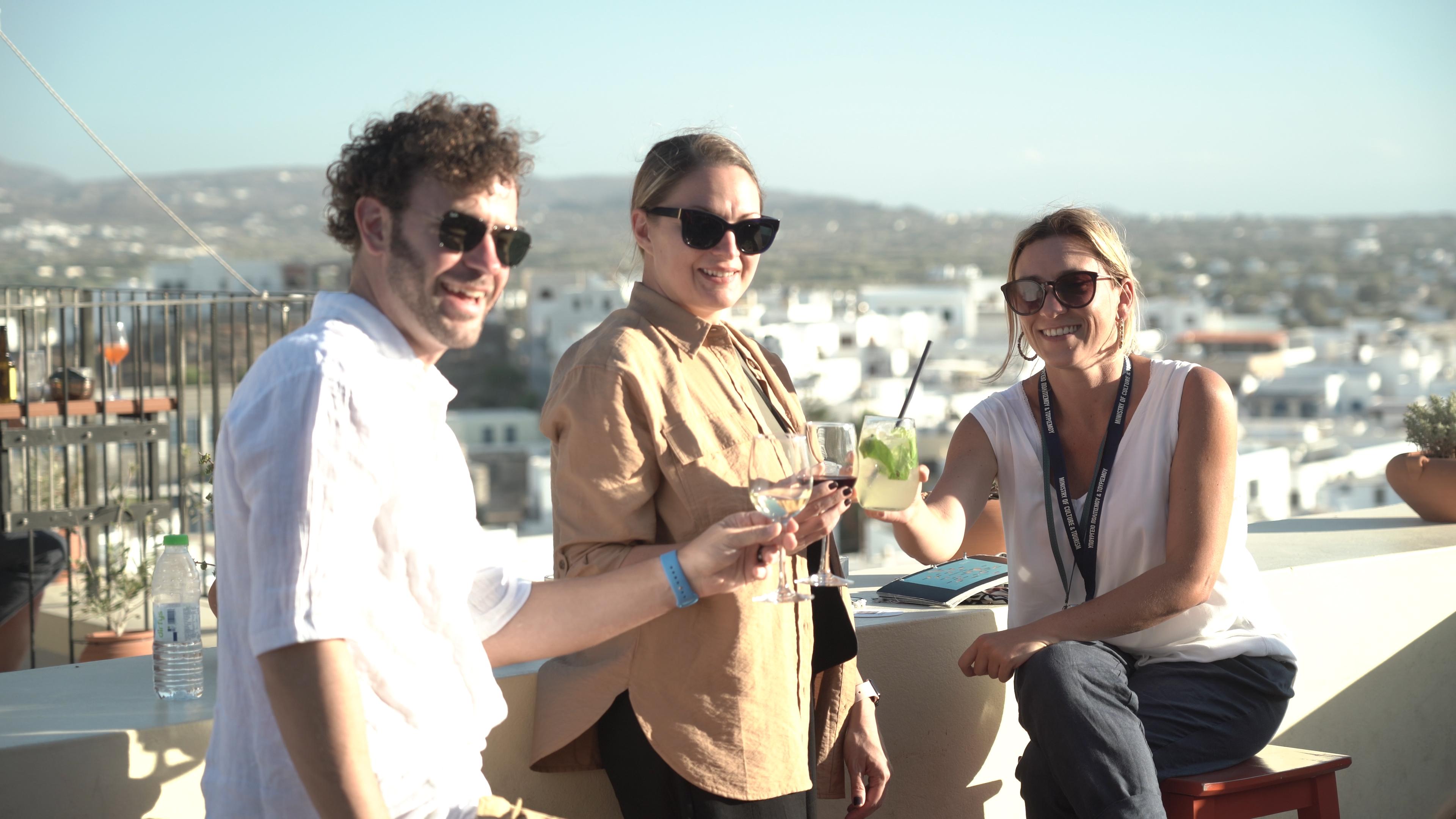 Naxos Wine & Dine Evening with Castle Walk
