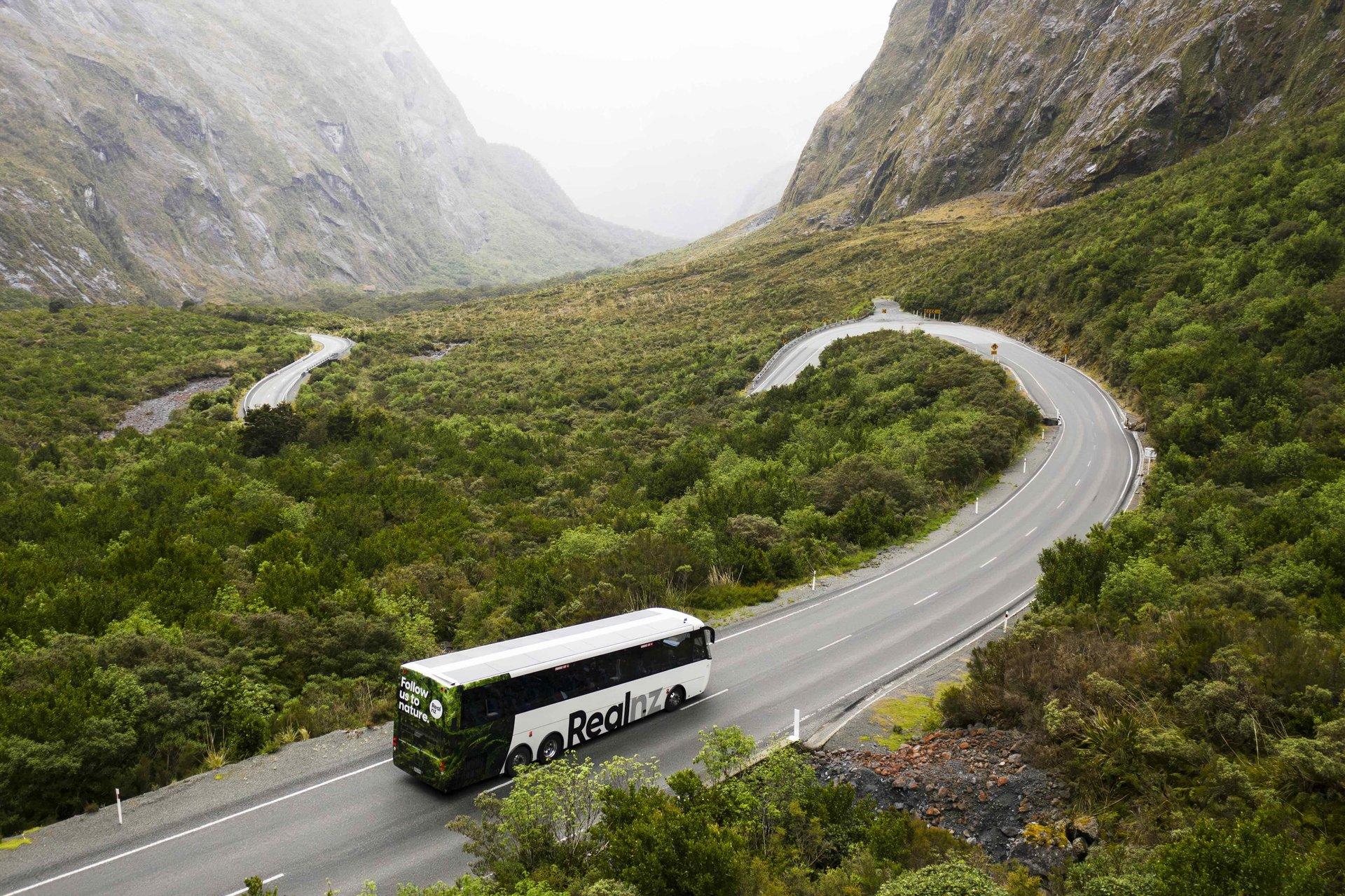 From Queenstown: Milford Sound Cruise and Coach Day Tour