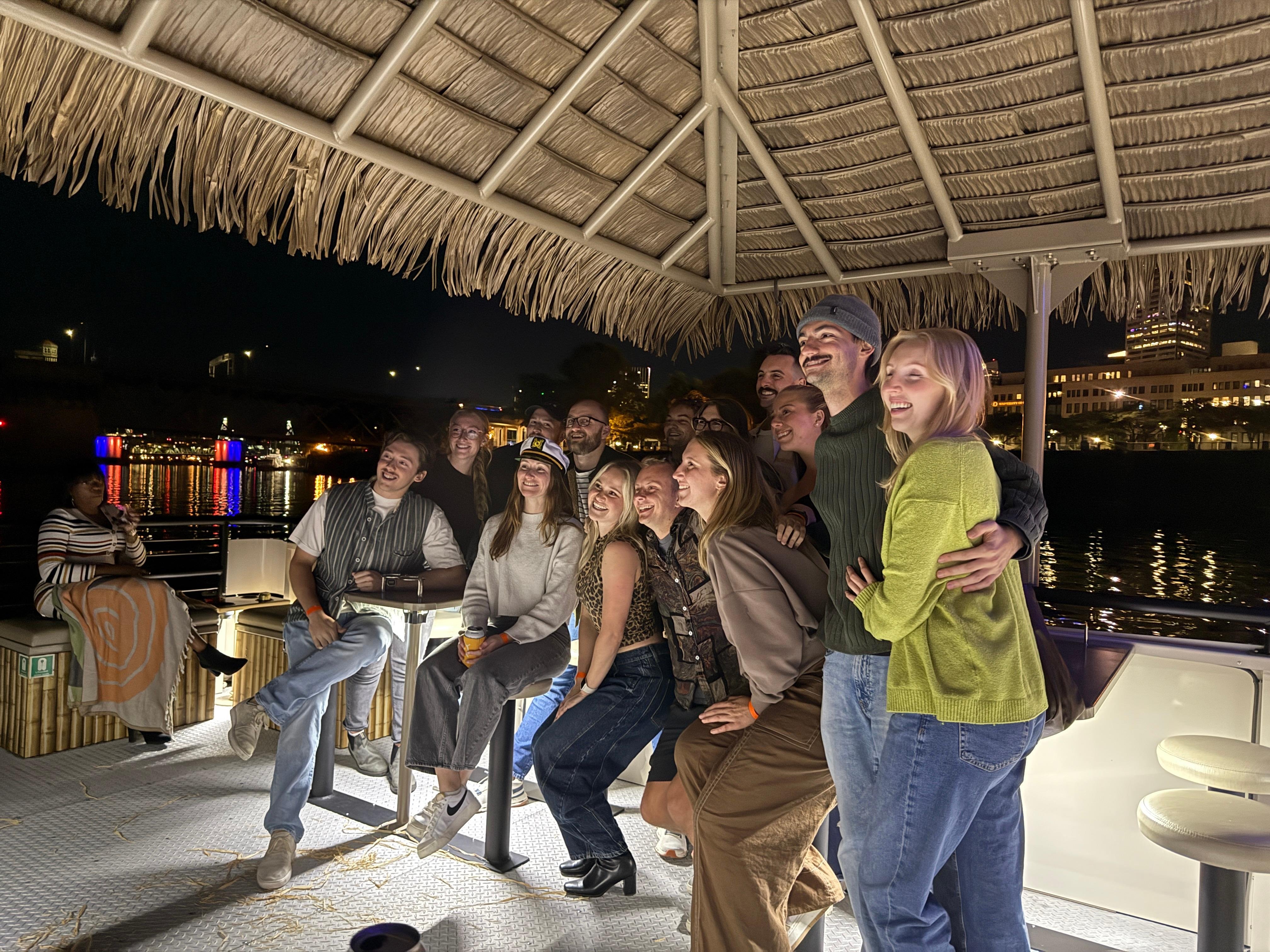 City Lights & Tiki Nights Evening River Cruise