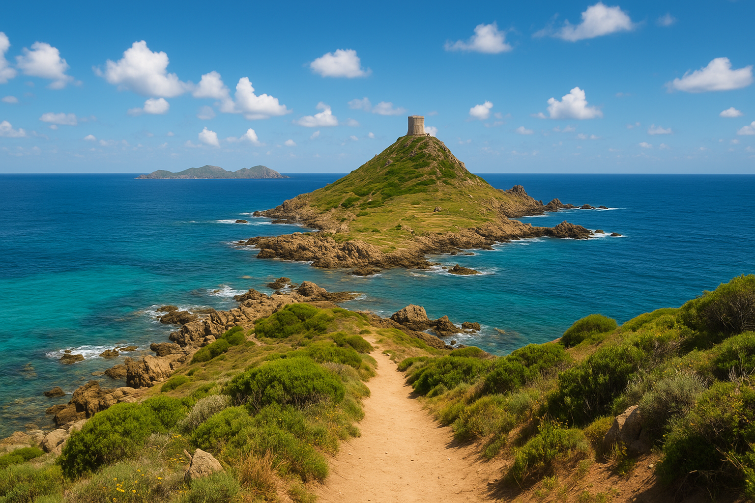Sanguinaires Islands Sea Cruise with Swimming Break