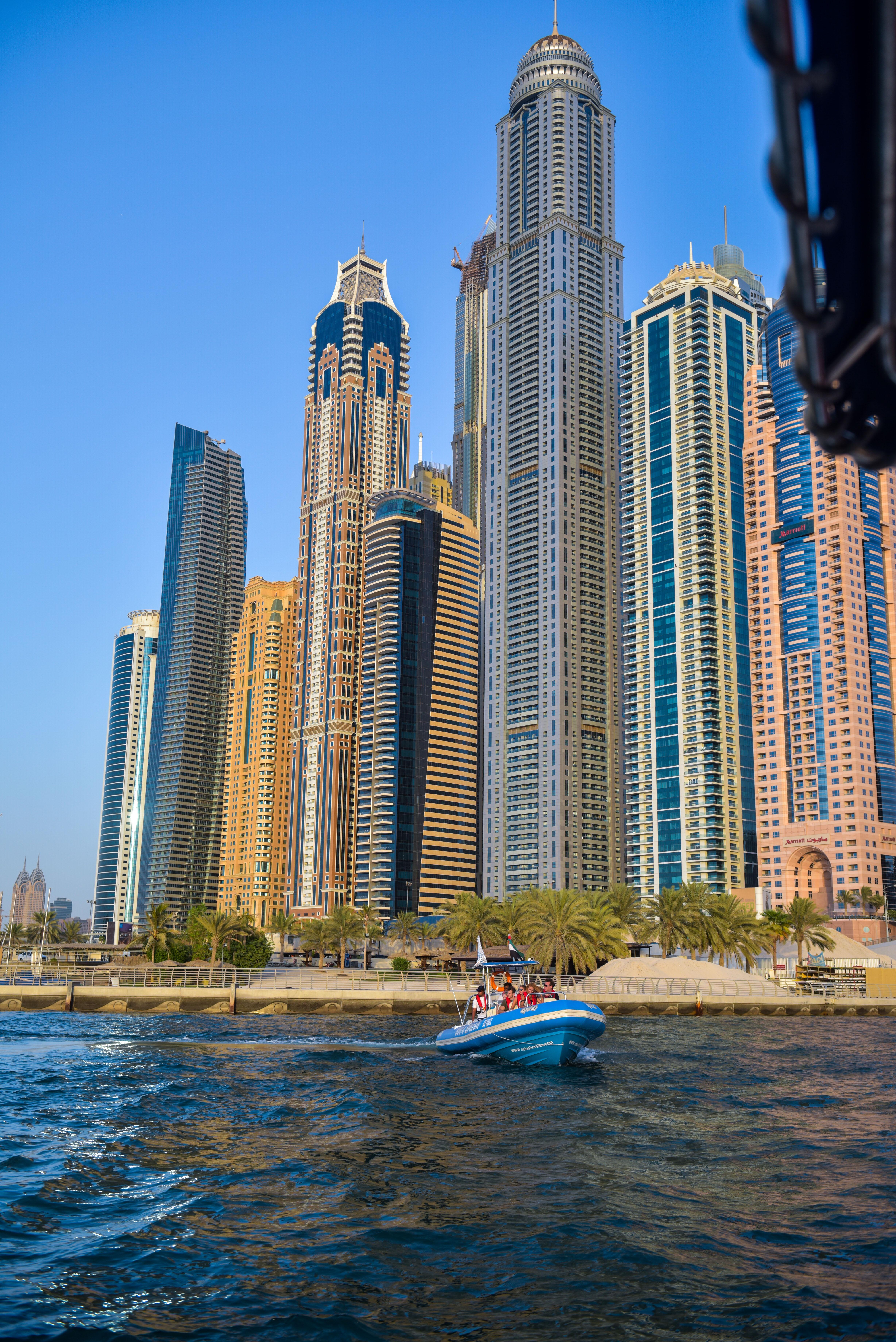 Dubai Marina Atlantis & Palm Jumeirah Speedboat Tour