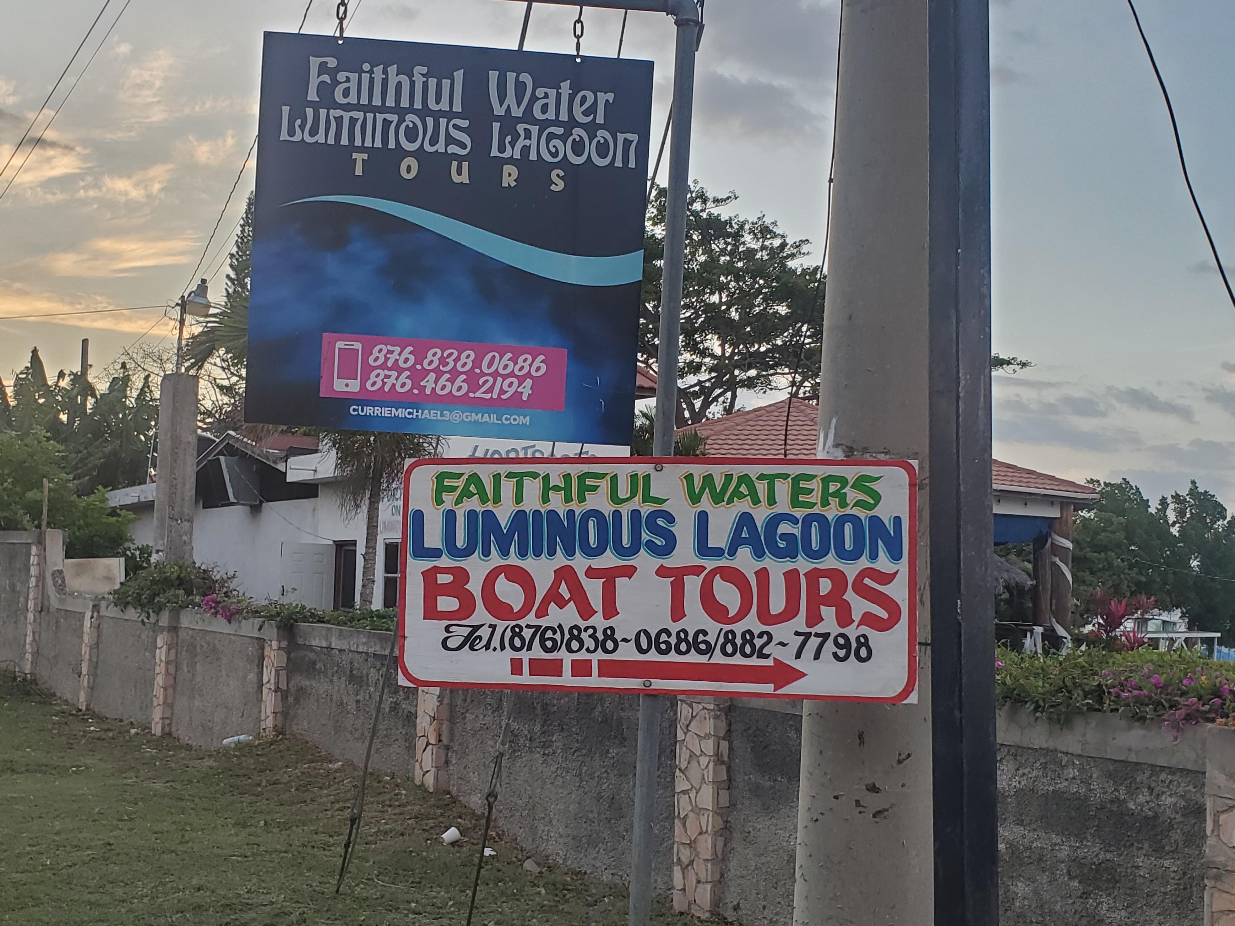 Falmouth Luminous Lagoon Evening Boat Excursion